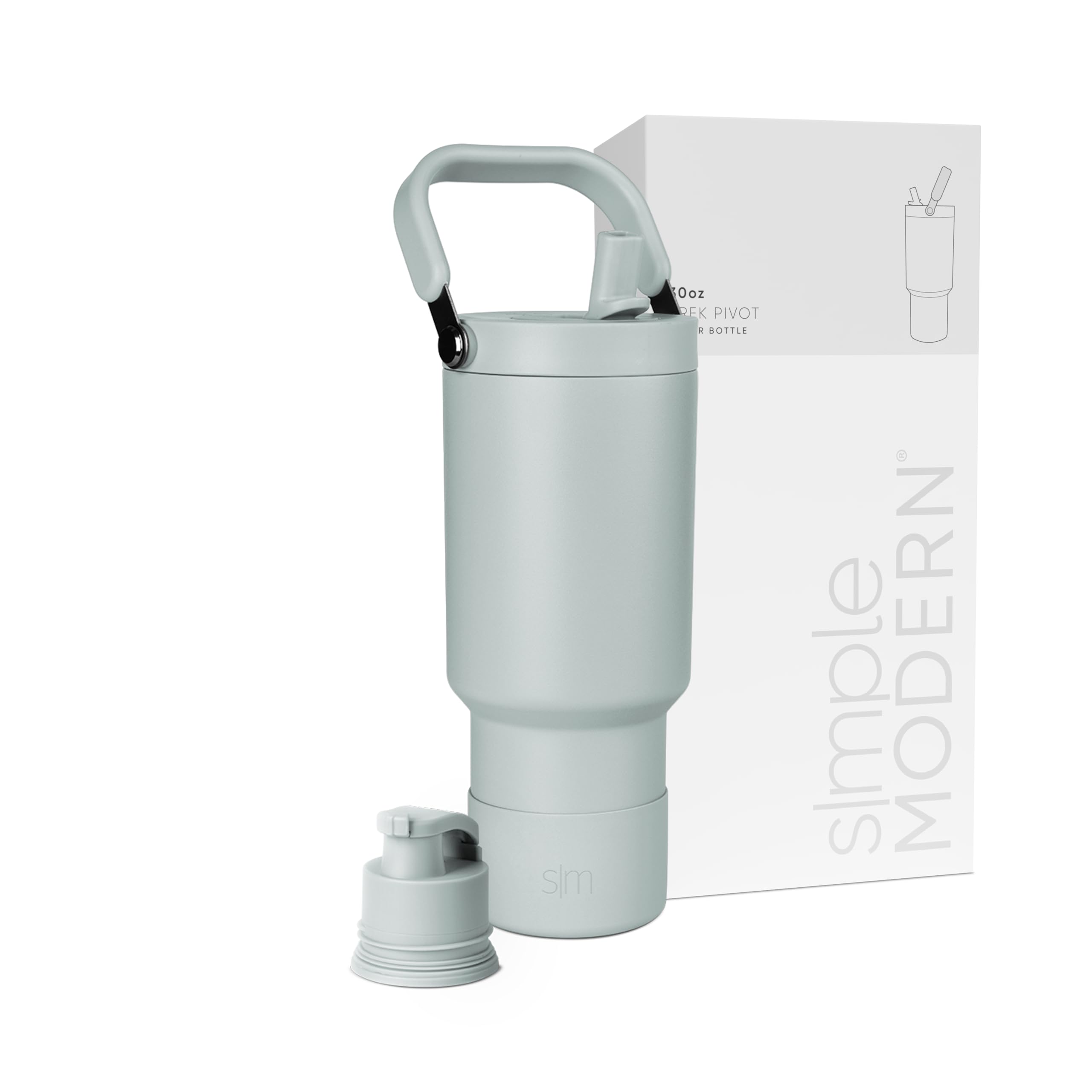 Foto 2 pulgar | Botella De Agua Simple Modern Trek Pivot De 900 Ml Con Asa - Venta Internacional.