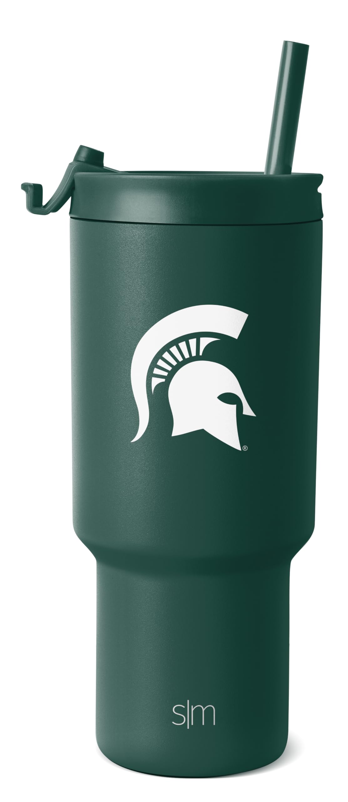 Foto 2 pulgar | Vaso Simple Modern Michigan State Spartans De 900 Ml - Venta Internacional.