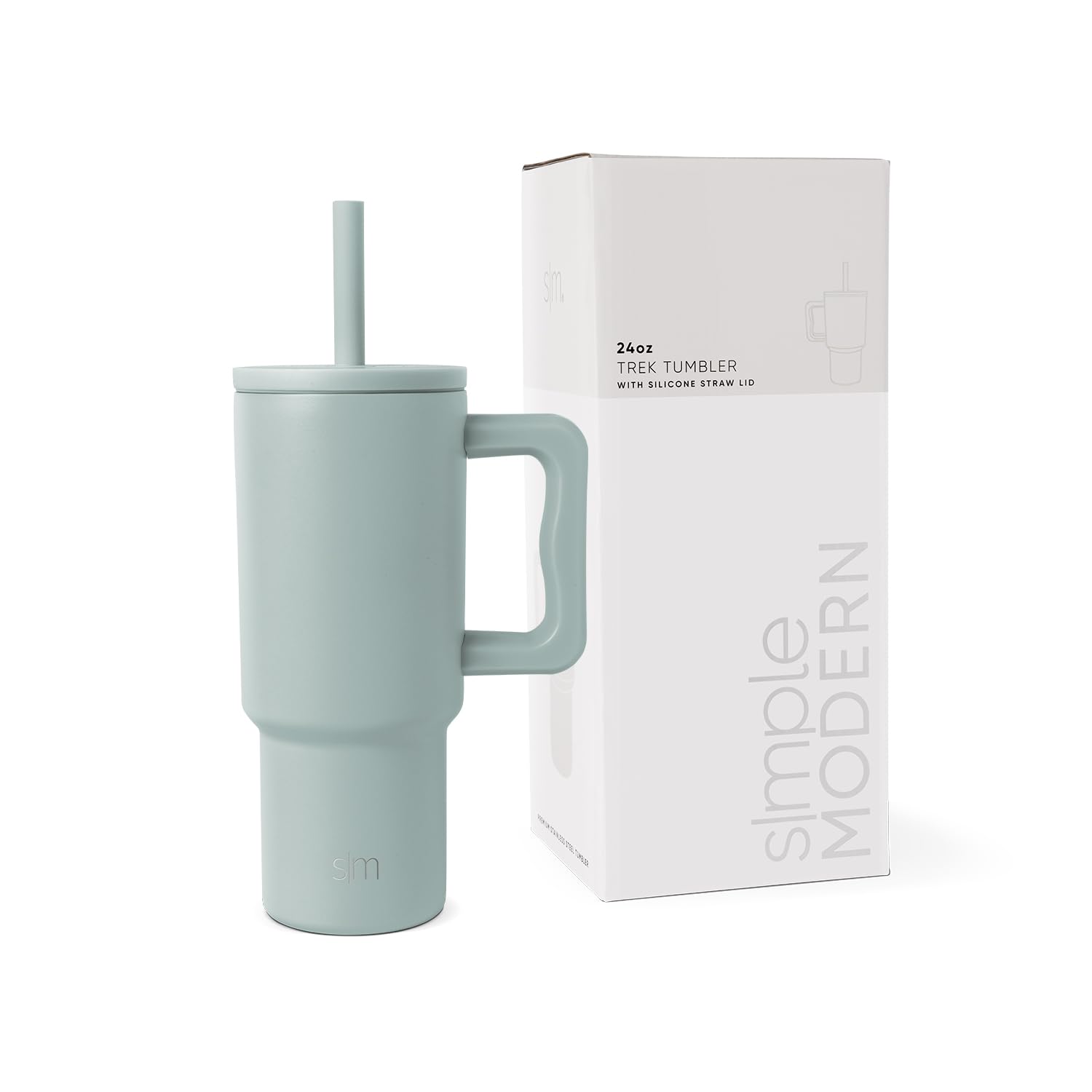 Vaso Simple Modern Kids De La Colección Trek De 700 Ml, Vidrio Marino - Venta Internacional.