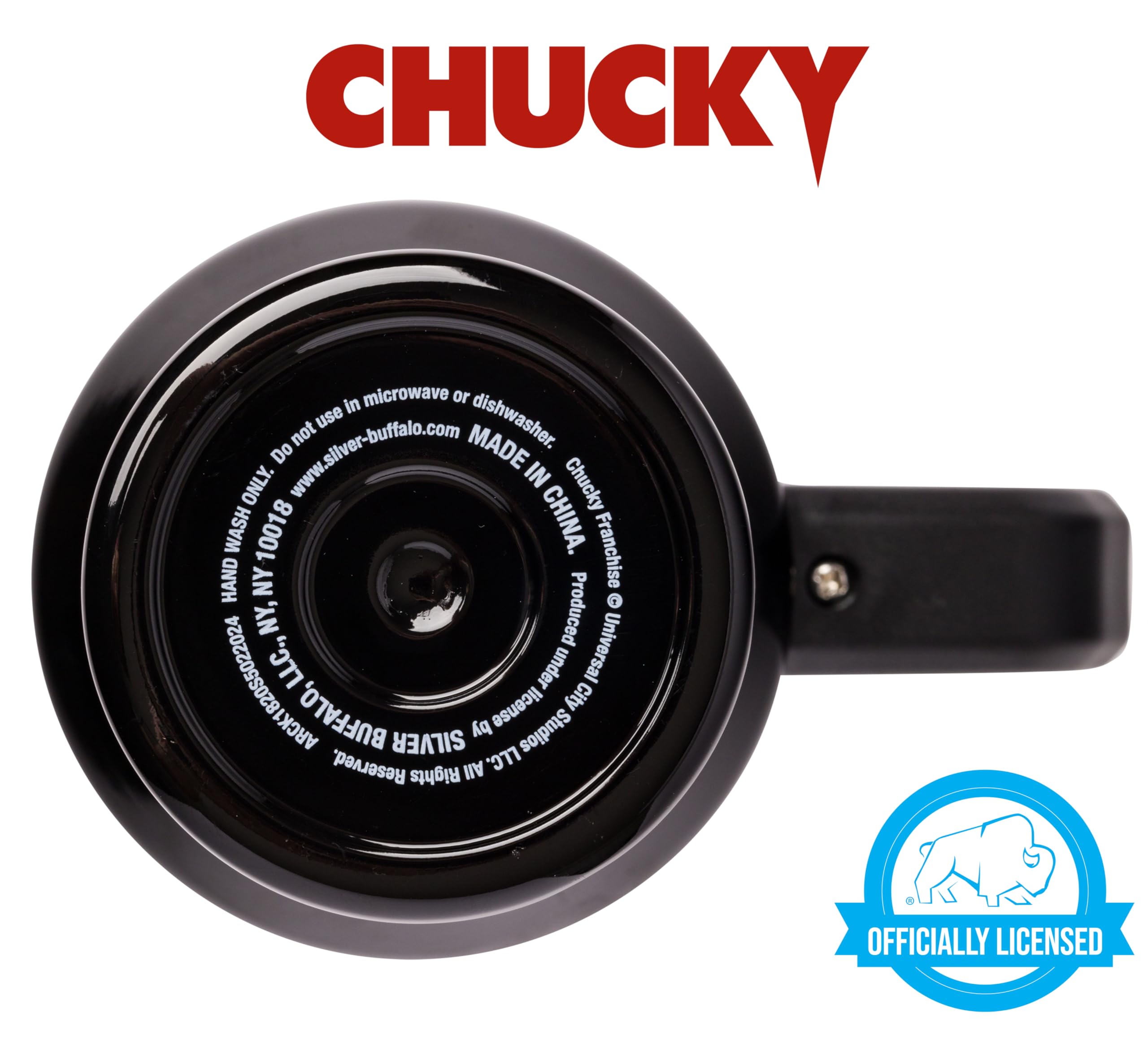 Foto 5 pulgar | Vaso De Acero Inoxidable Silver Buffalo Chucky 1.2 L Con Asa - Venta Internacional.