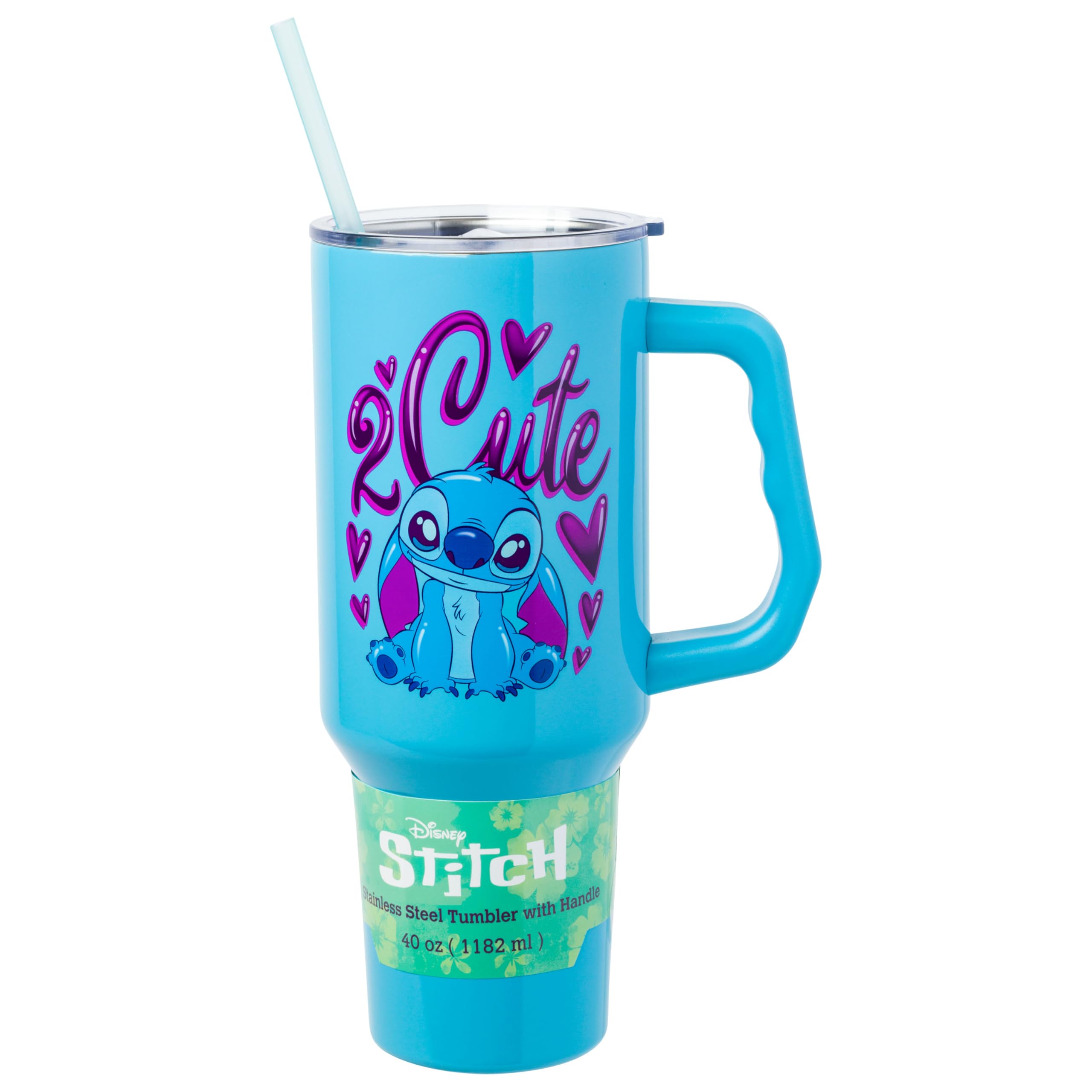 Vaso Plateado Buffalo Disney Lilo And Stitch 2 Cute 1.2 L - Venta Internacional.