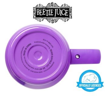 Foto 5 | Vaso Plateado Buffalo Tim Burton Beetlejuice De Acero Inoxidable De 1,2 L - Venta Internacional.