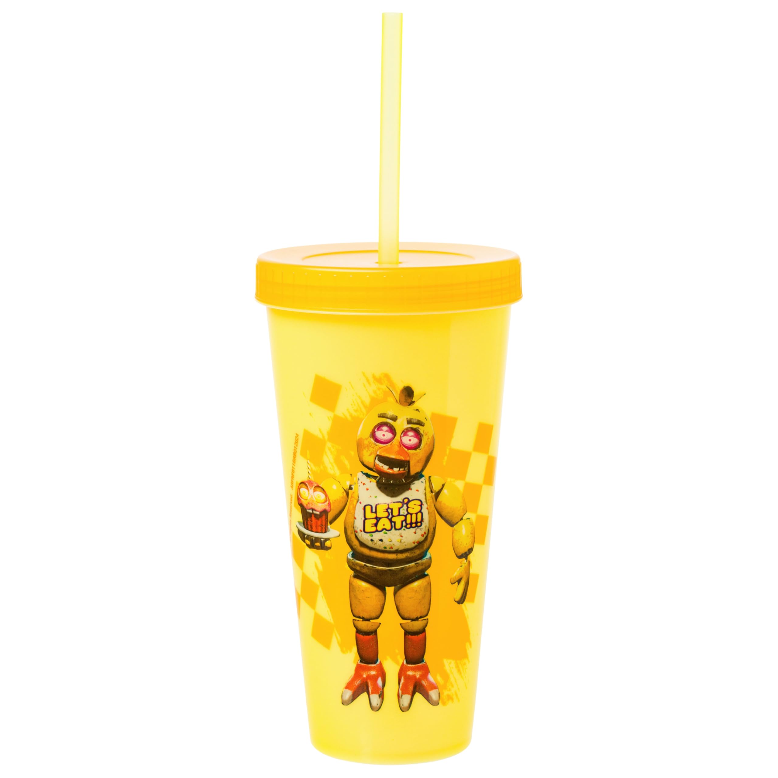 Foto 5 pulgar | Vaso Silver Buffalo Five Nights At Freddy's, 710 Ml, Paquete De 4 - Venta Internacional.