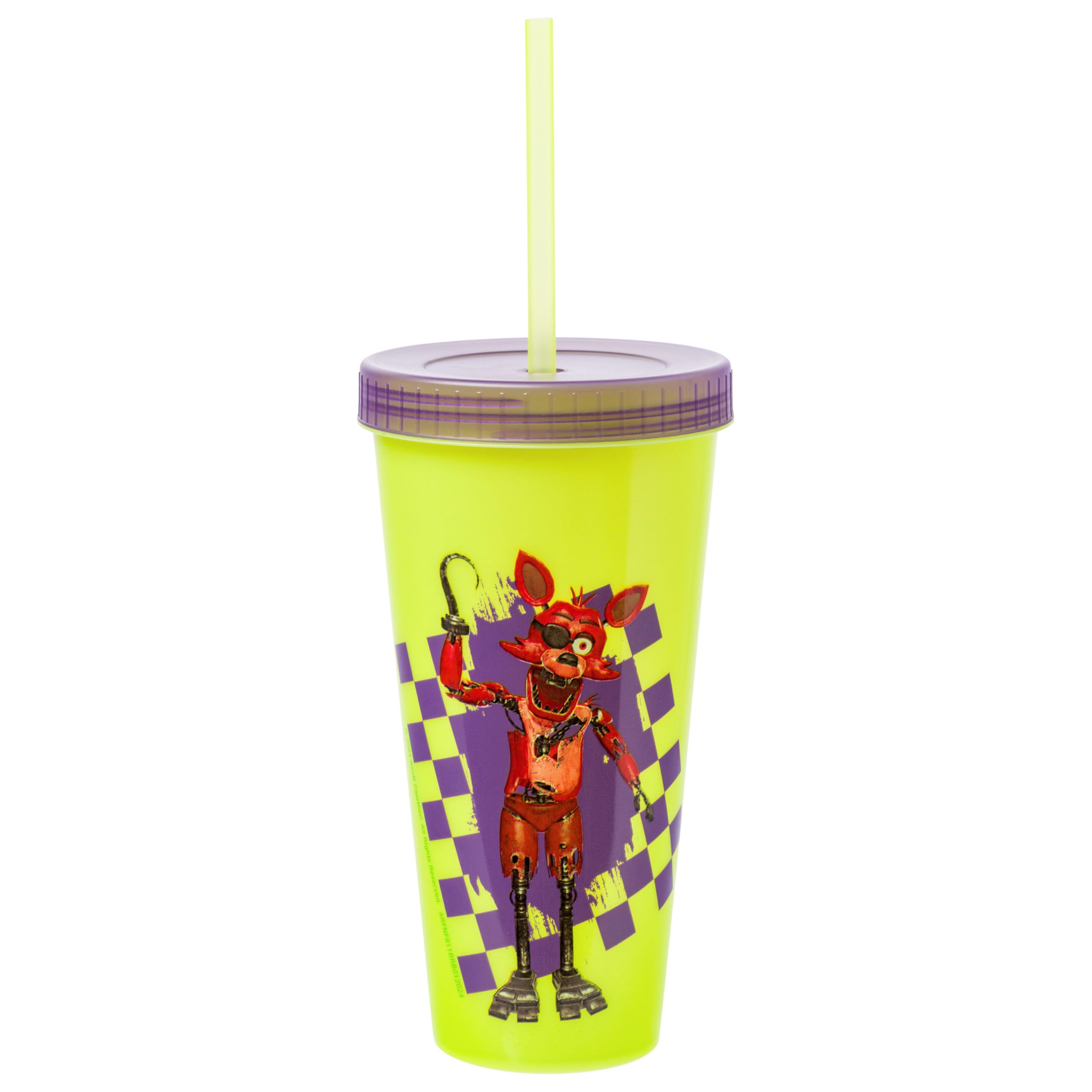 Foto 8 pulgar | Vaso Silver Buffalo Five Nights At Freddy's, 710 Ml, Paquete De 4 - Venta Internacional.