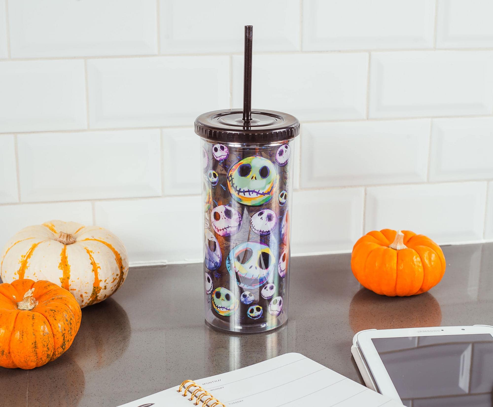 Foto 3 pulgar | Vaso Buffalo Disney Nightmare Before Christmas De Plata 600 Ml - Venta Internacional.