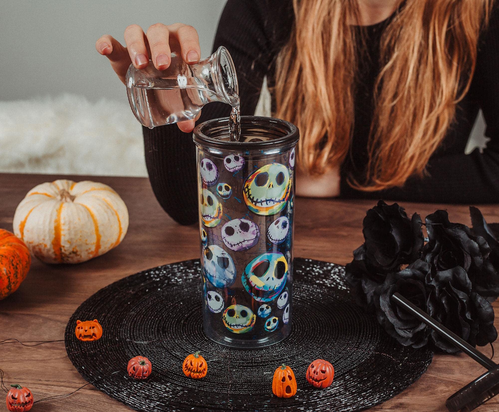 Foto 4 pulgar | Vaso Buffalo Disney Nightmare Before Christmas De Plata 600 Ml - Venta Internacional.