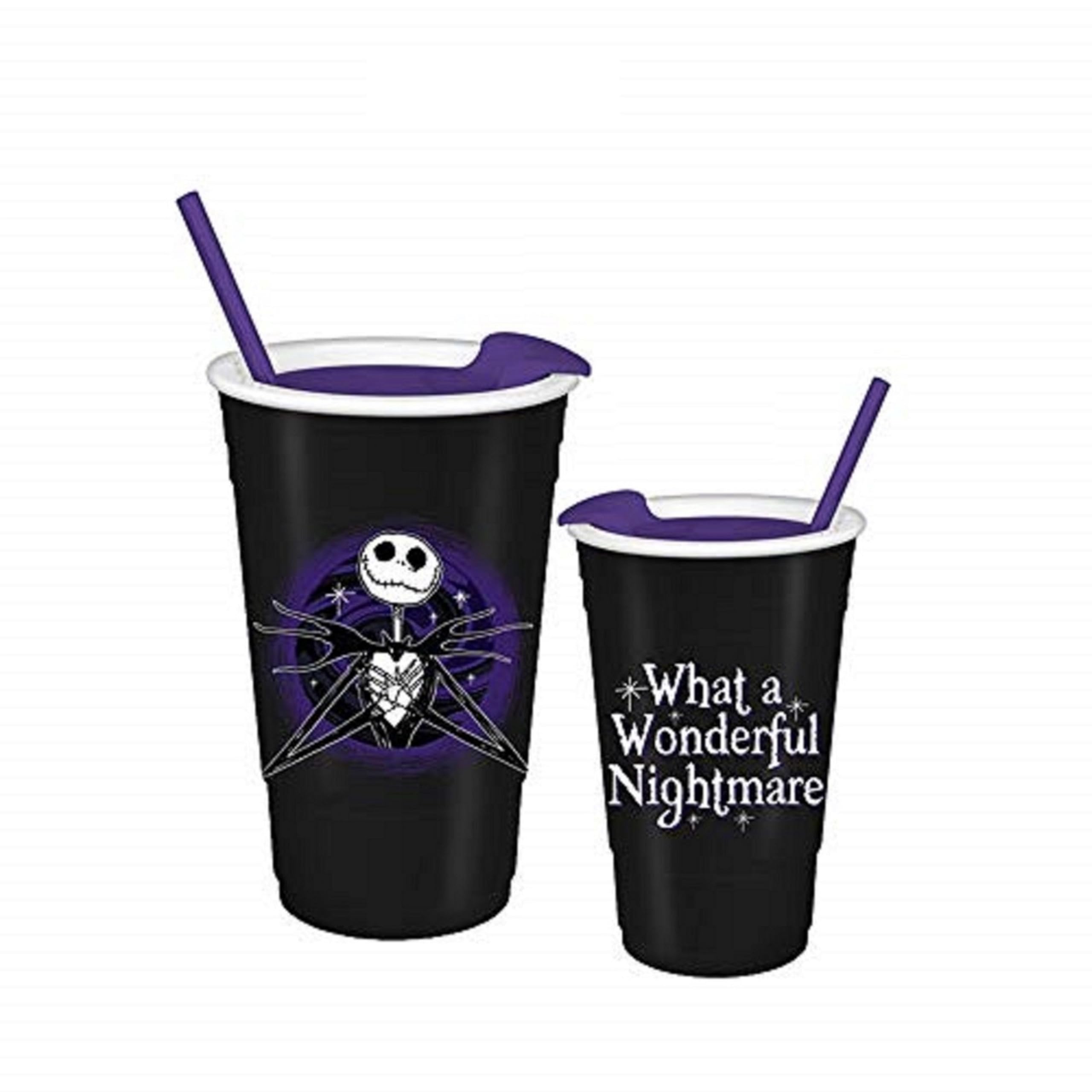 Foto 2 pulgar | Vaso De Plástico Plateado Buffalo Nightmare Before Christmas 960 Ml - Venta Internacional.