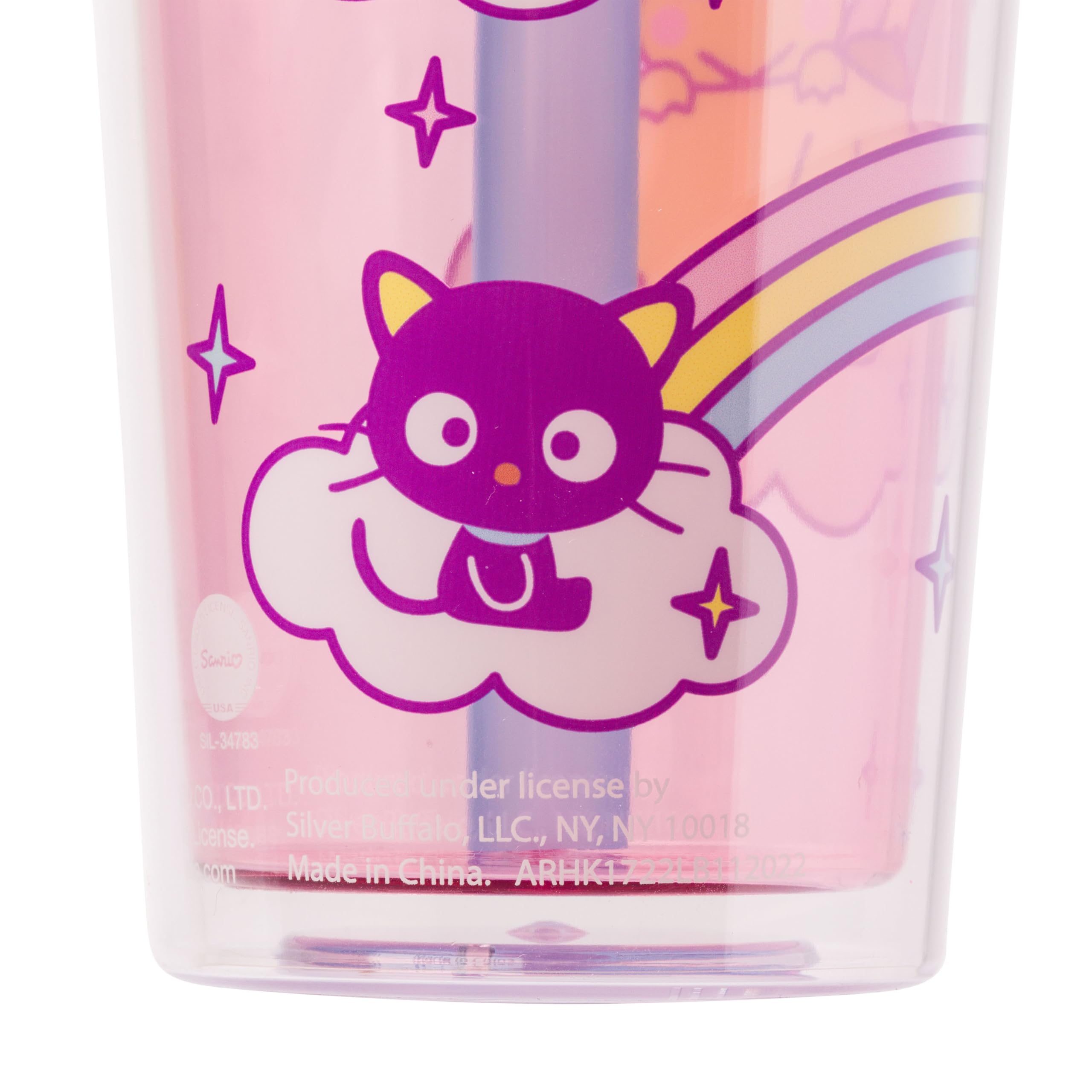 Foto 7 pulgar | Vaso Silver Buffalo Sanrio Hello Kitty De 700 Ml Con Tapa Y Pajita - Venta Internacional.
