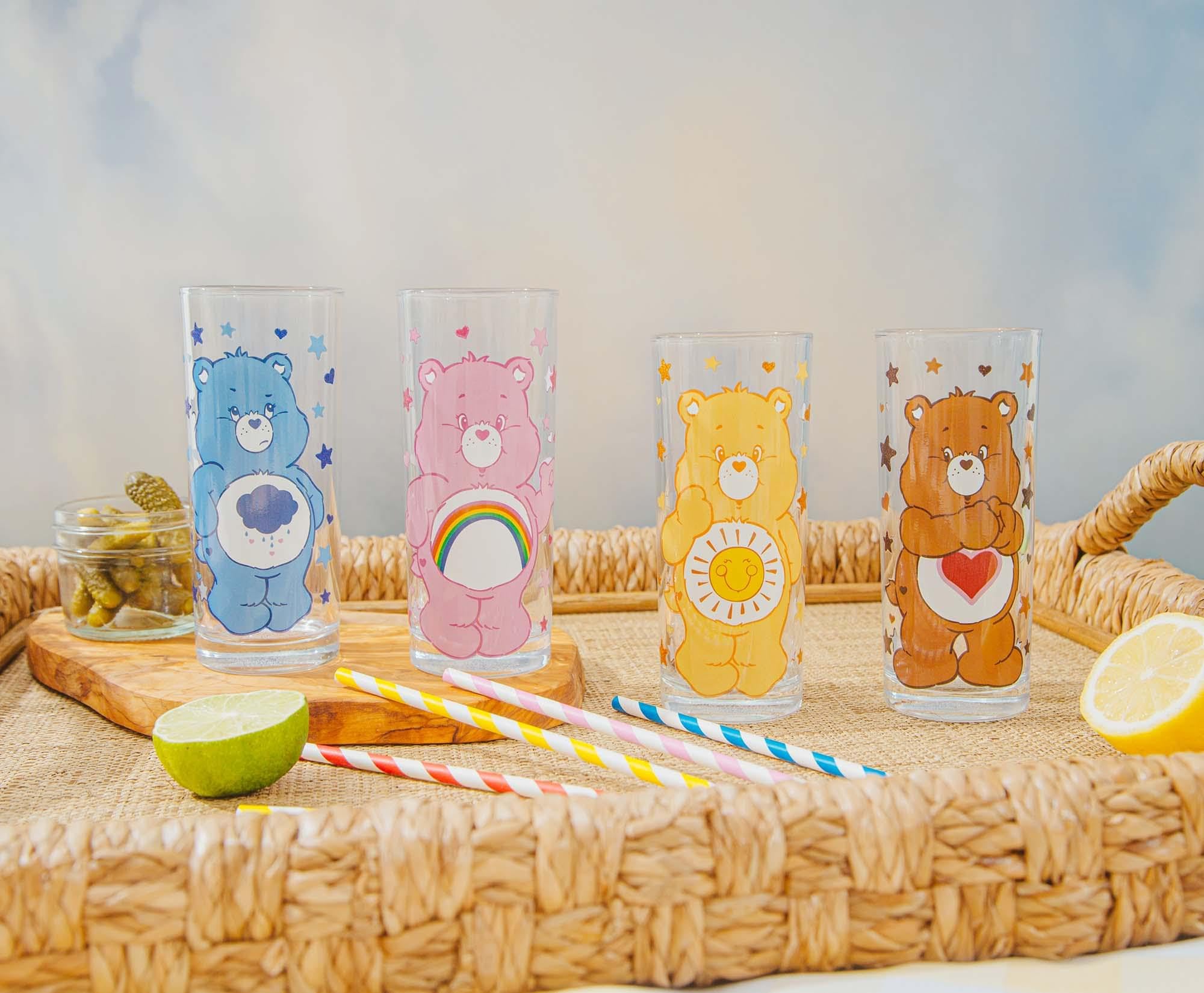 Foto 4 pulgar | Juego De Vasos Silver Buffalo Care Bears, 300 Ml X 4 - Venta Internacional.