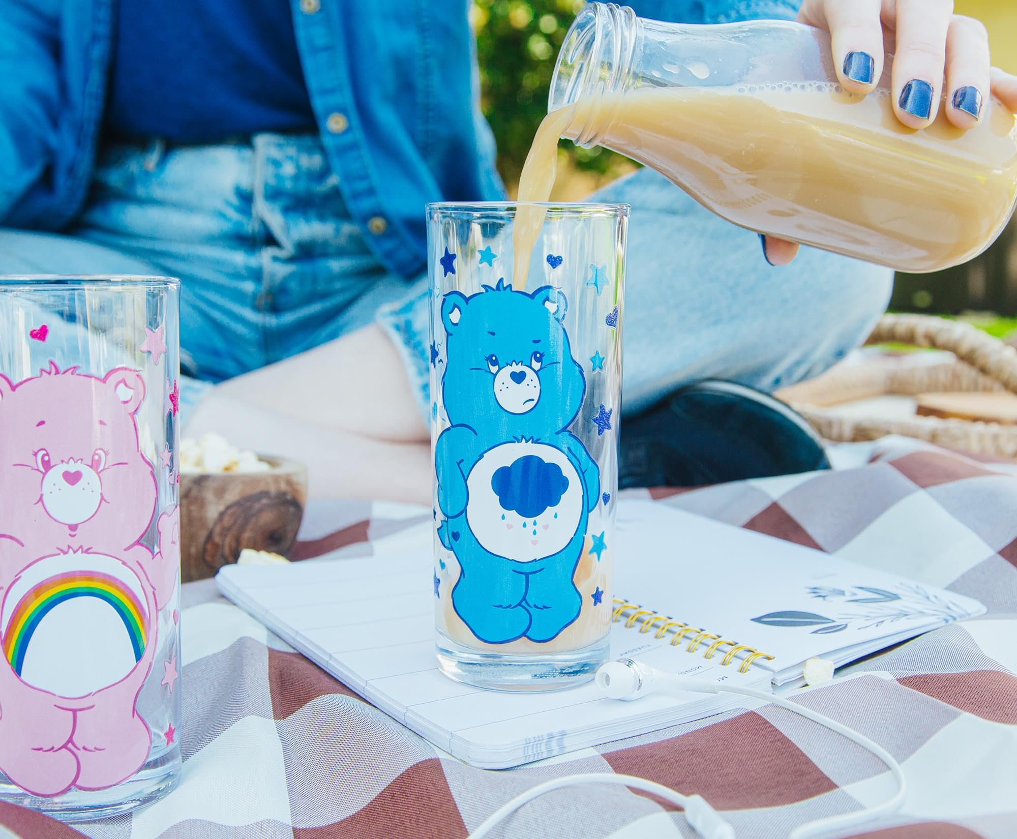Foto 7 pulgar | Juego De Vasos Silver Buffalo Care Bears, 300 Ml X 4 - Venta Internacional.