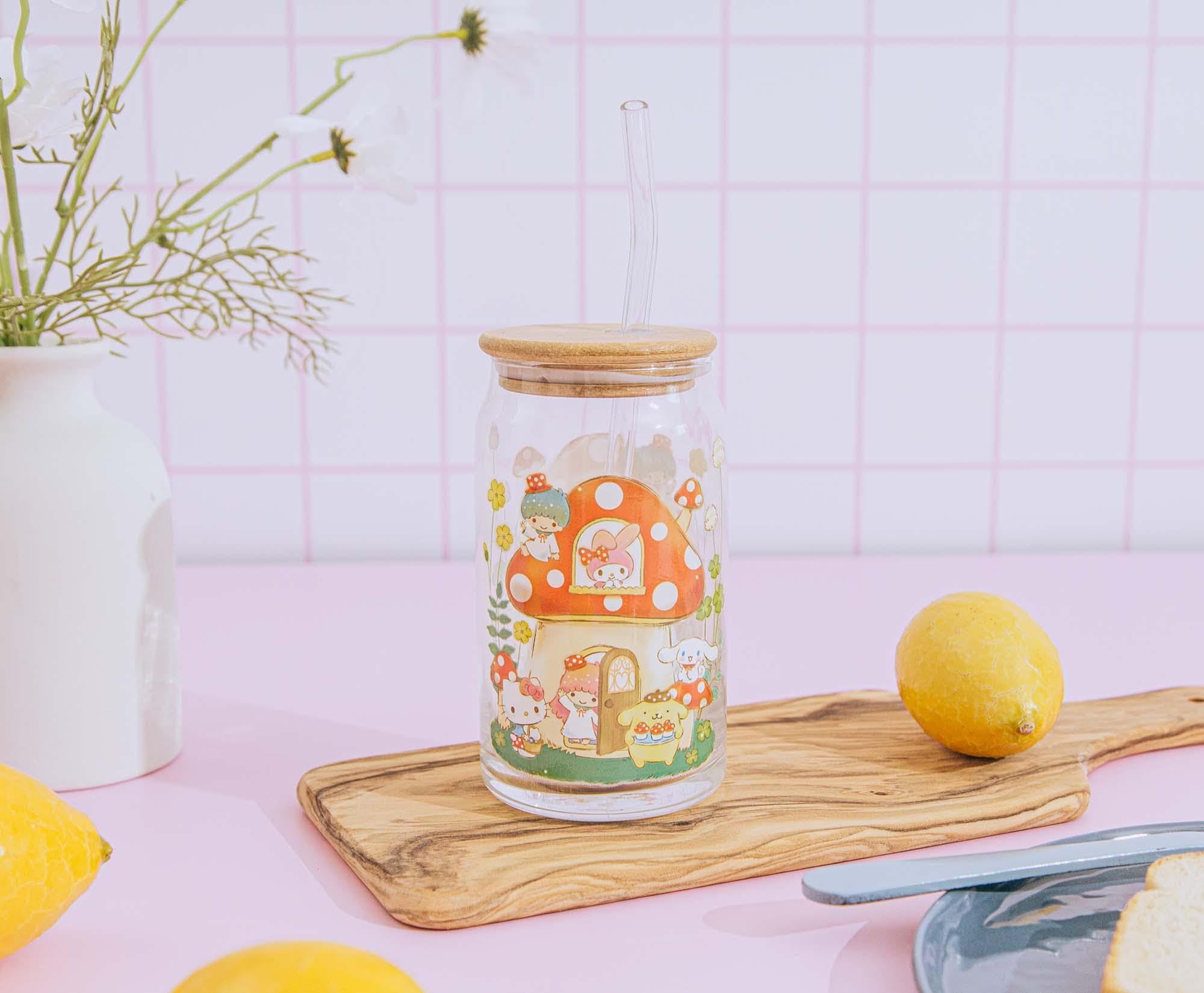 Foto 5 pulgar | Vaso De Cristal Silver Buffalo Sanrio Hello Kitty 480 Ml - Venta Internacional.