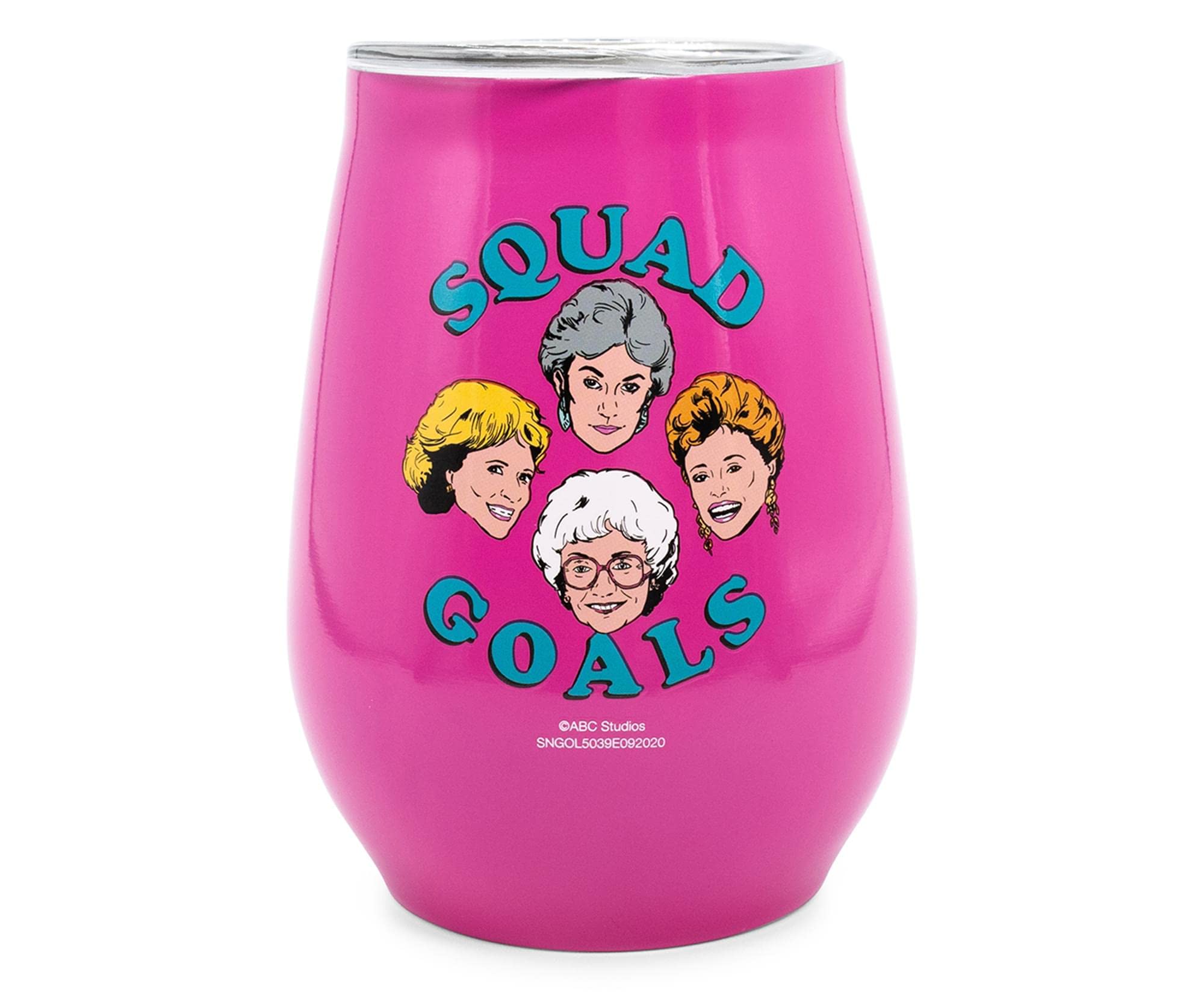 Foto 2 pulgar | Vaso Sin Tallo Silver Buffalo Golden Girls, 300 Ml, Squad Goals - Venta Internacional.