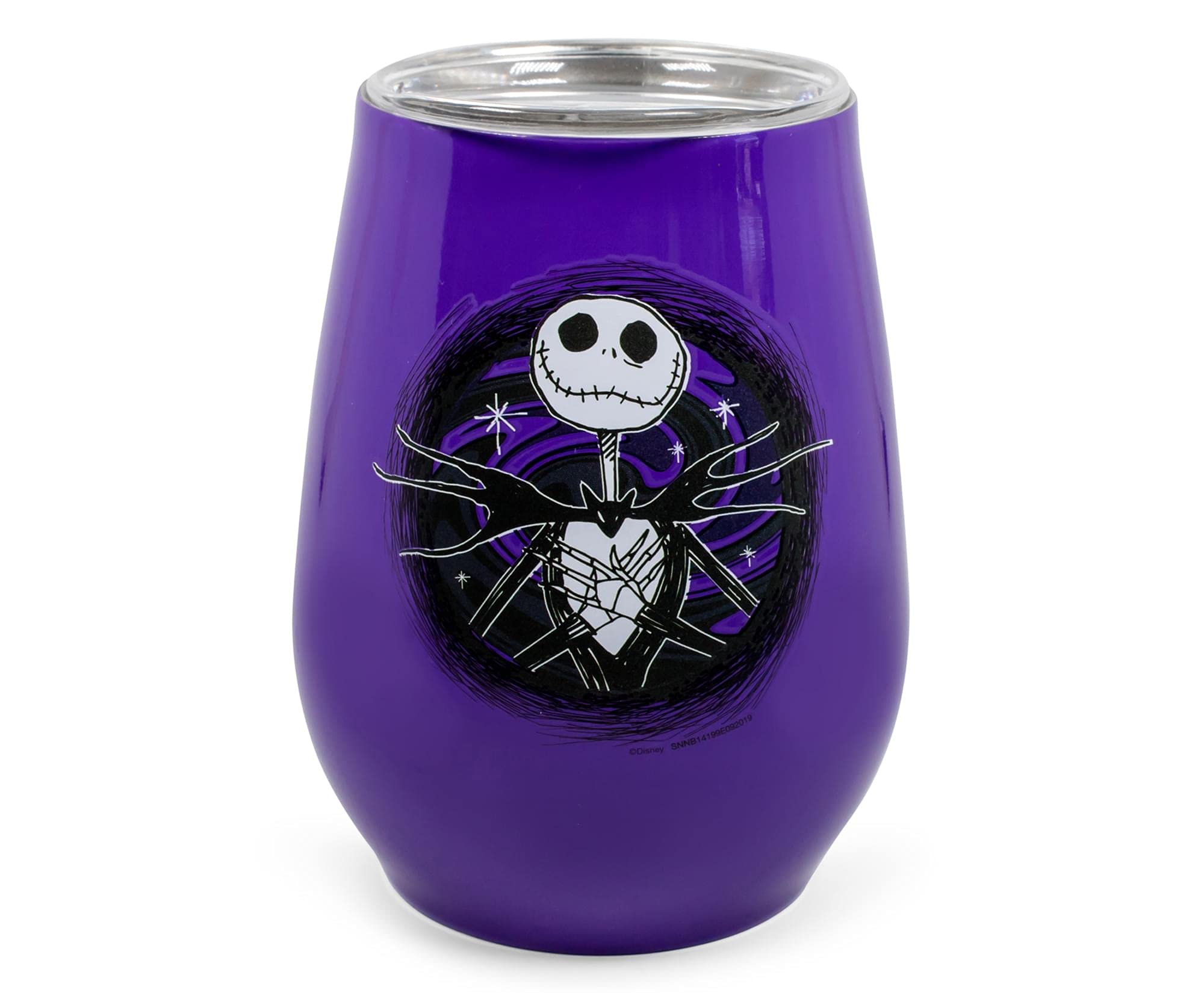 Foto 2 pulgar | Vaso Plateado Buffalo Nightmare Before Christmas Jack 300 Ml - Venta Internacional.