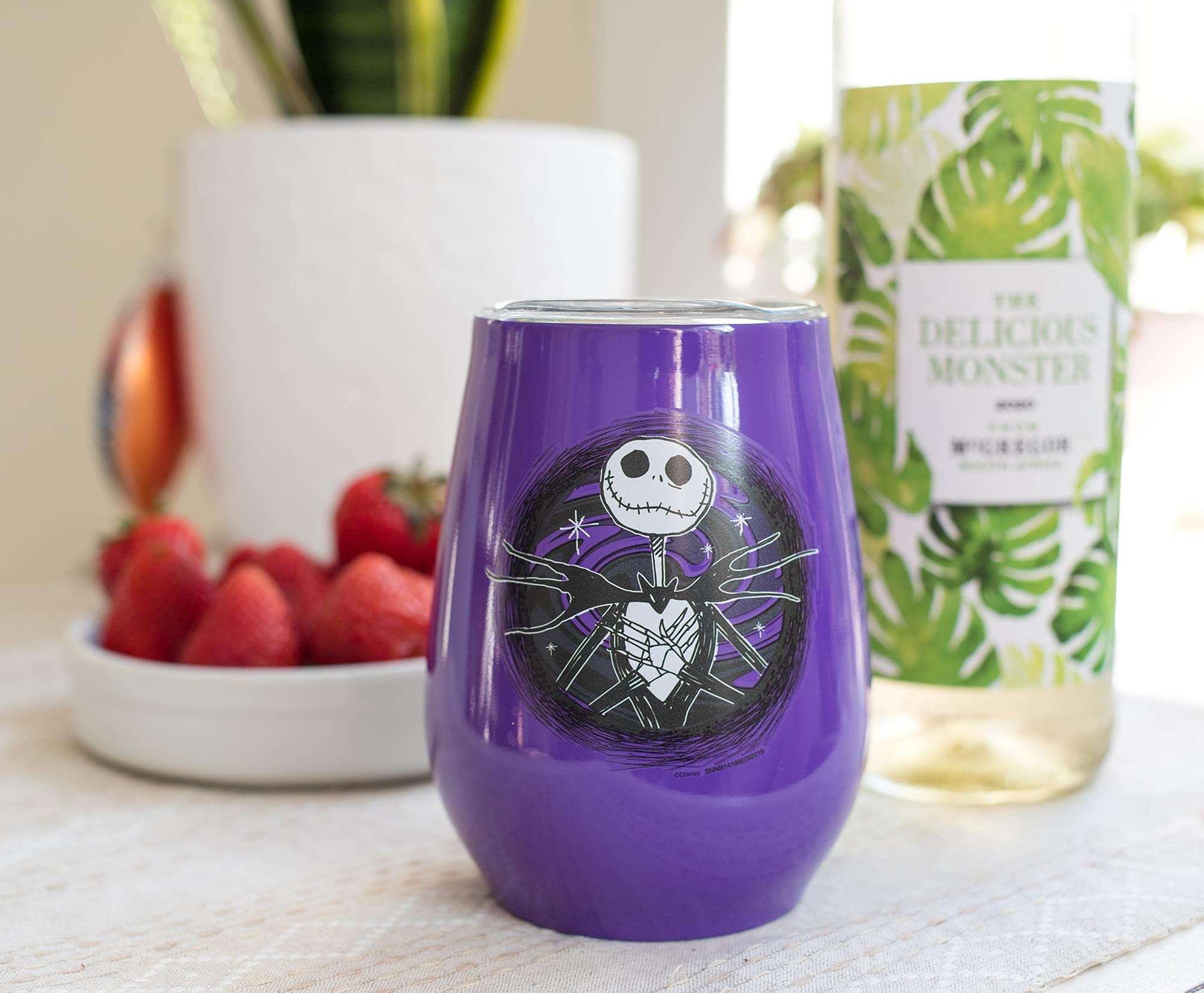 Foto 5 pulgar | Vaso Plateado Buffalo Nightmare Before Christmas Jack 300 Ml - Venta Internacional.