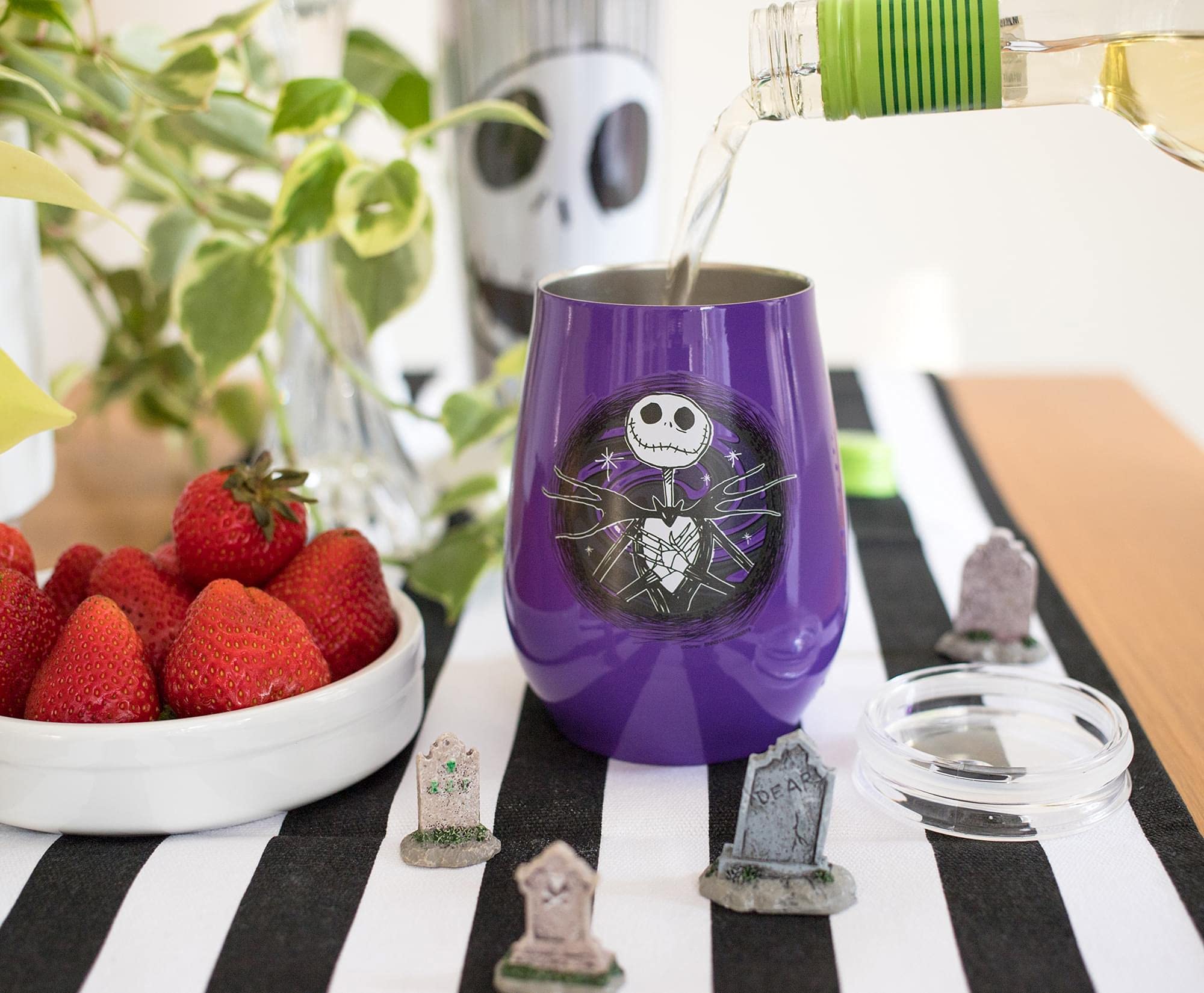 Foto 6 pulgar | Vaso Plateado Buffalo Nightmare Before Christmas Jack 300 Ml - Venta Internacional.