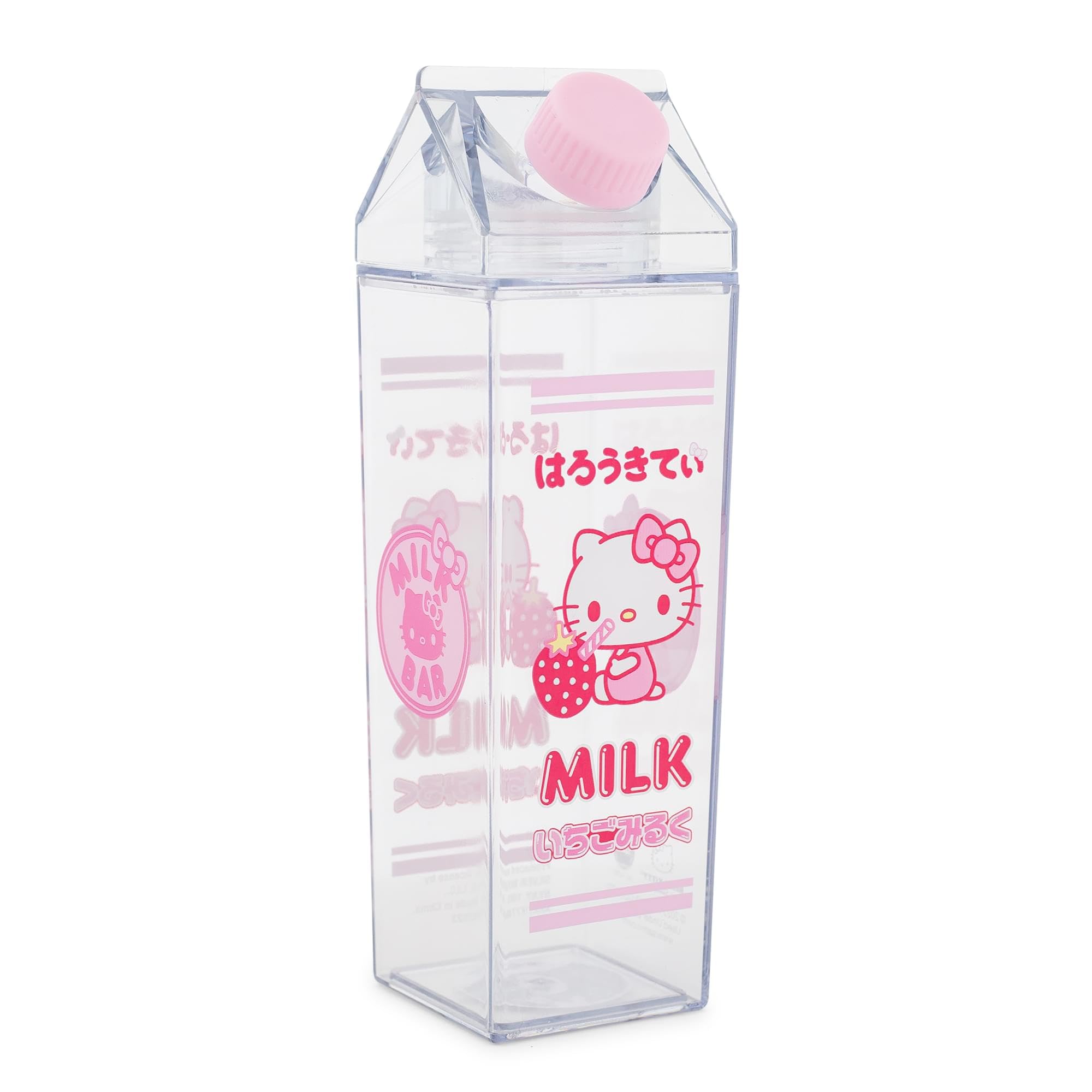 Foto 2 pulgar | Botella De Cartón De Leche Silver Buffalo Sanrio Hello Kitty 480 Ml - Venta Internacional.