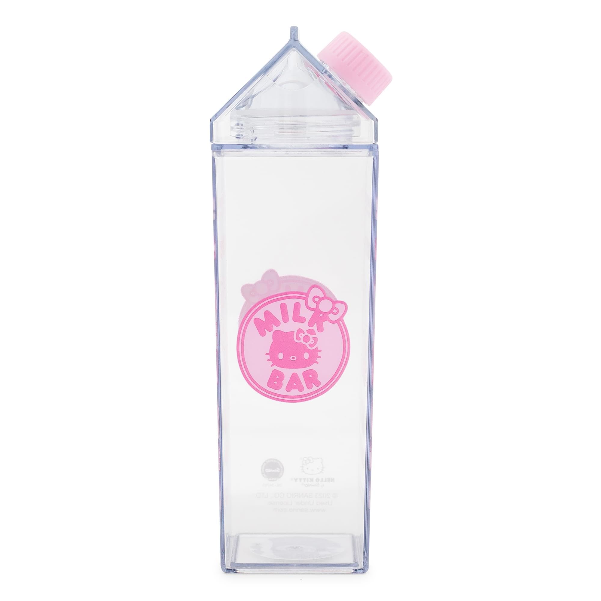 Foto 3 pulgar | Botella De Cartón De Leche Silver Buffalo Sanrio Hello Kitty 480 Ml - Venta Internacional.