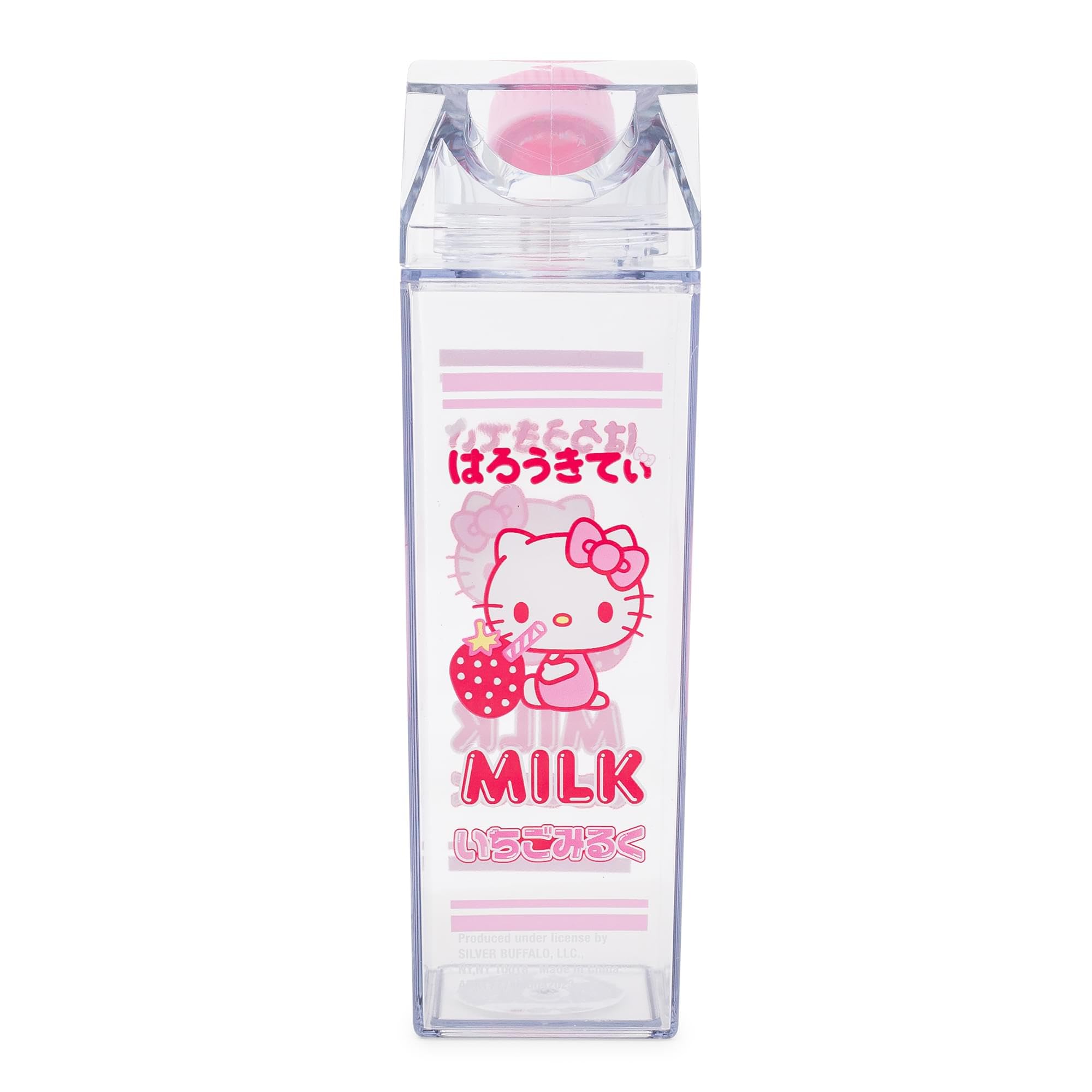 Foto 4 pulgar | Botella De Cartón De Leche Silver Buffalo Sanrio Hello Kitty 480 Ml - Venta Internacional.
