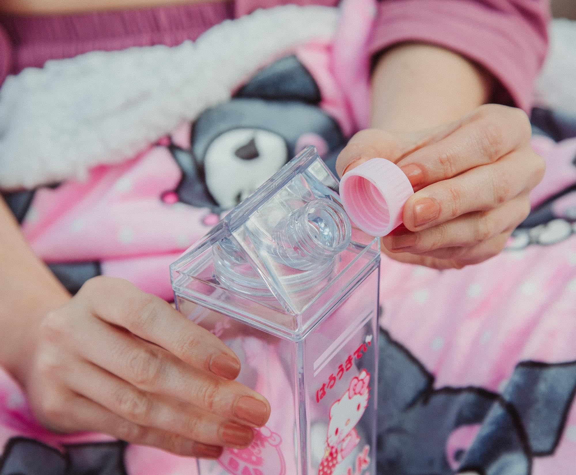 Foto 7 | Botella De Cartón De Leche Silver Buffalo Sanrio Hello Kitty 480 Ml - Venta Internacional.