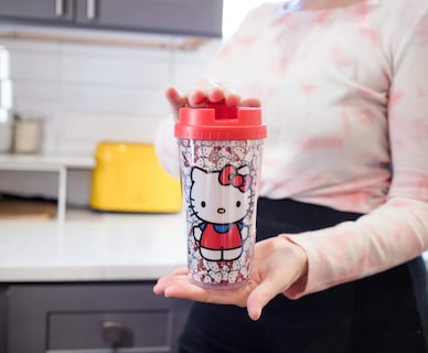 Foto 4 | Vaso De Viaje Silver Buffalo Sanrio Hello Kitty 600 Ml - Venta Internacional.