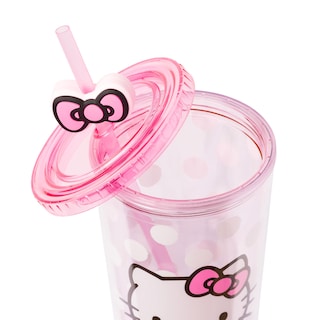 Foto 2 | Vaso Para Bebidas Frías Silver Buffalo Sanrio Hello Kitty De Plástico, 24 Ml - Venta Internacional.