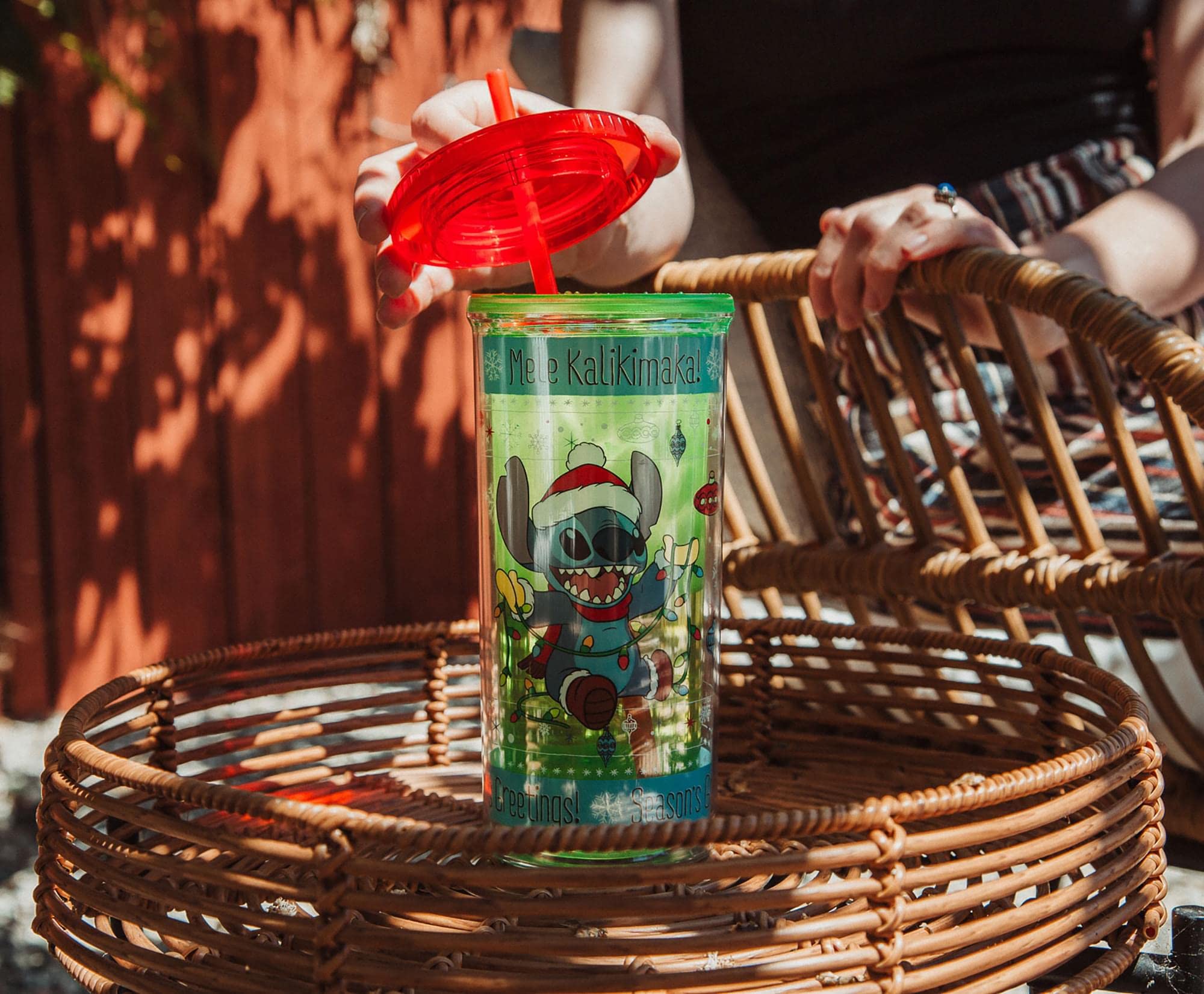 Foto 8 pulgar | Vaso Plateado Buffalo Disney Lilo & Stitch De 600 Ml Con Pajita - Venta Internacional.