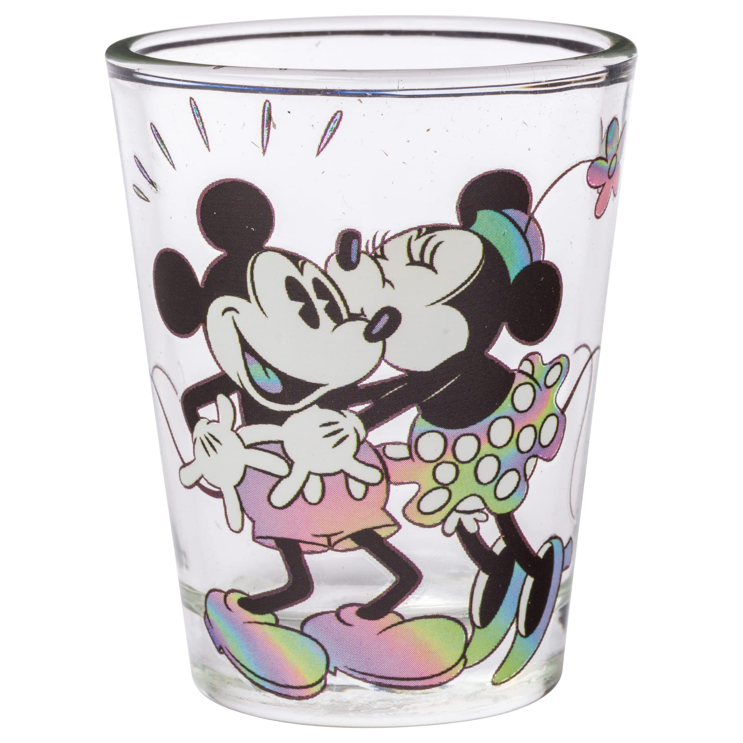 Foto 3 pulgar | Juego De Minivasos Silver Buffalo Disney Mickey Minnie, 45 Ml, 4 Unidades - Venta Internacional.