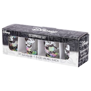 Foto 5 | Juego De Minivasos Silver Buffalo Disney Mickey Minnie, 45 Ml, 4 Unidades - Venta Internacional.