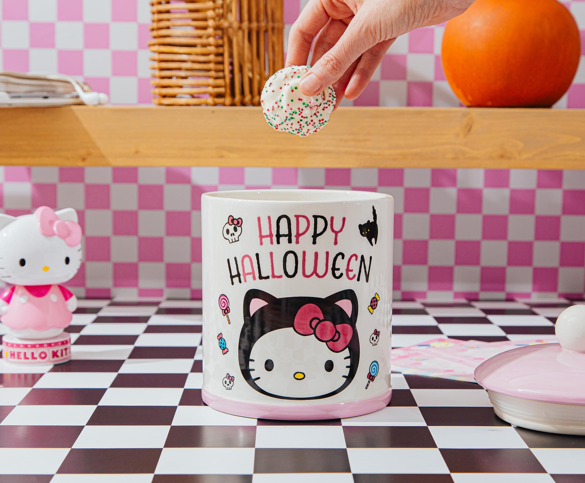 Foto 3 pulgar | Vaso Plateado Buffalo Sanrio Hello Kitty De Acero Inoxidable, 1,2 L - Venta Internacional.
