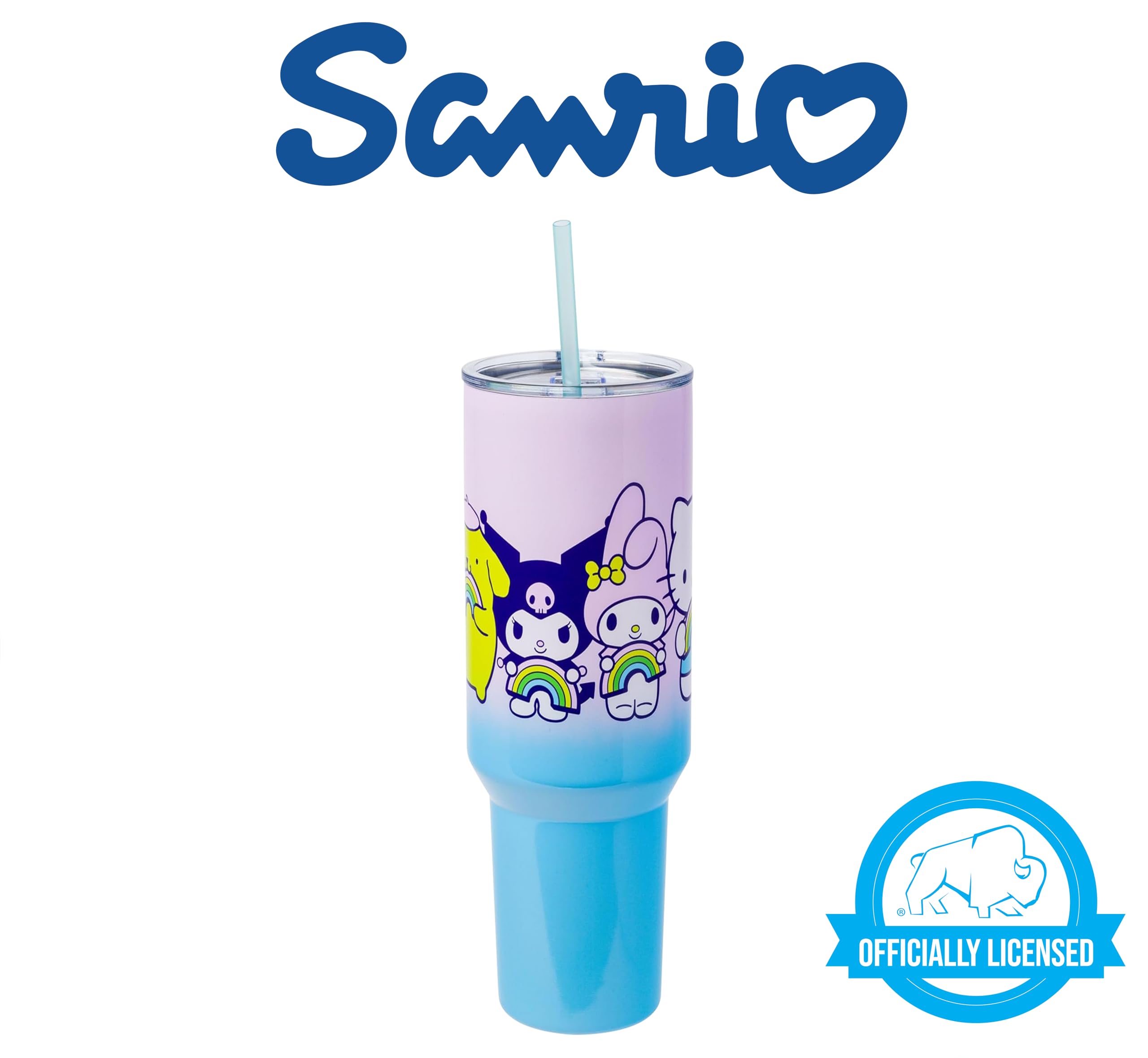 Foto 5 | Vaso Plateado Buffalo Sanrio Hello Kitty De Acero Inoxidable, 1,2 L - Venta Internacional.