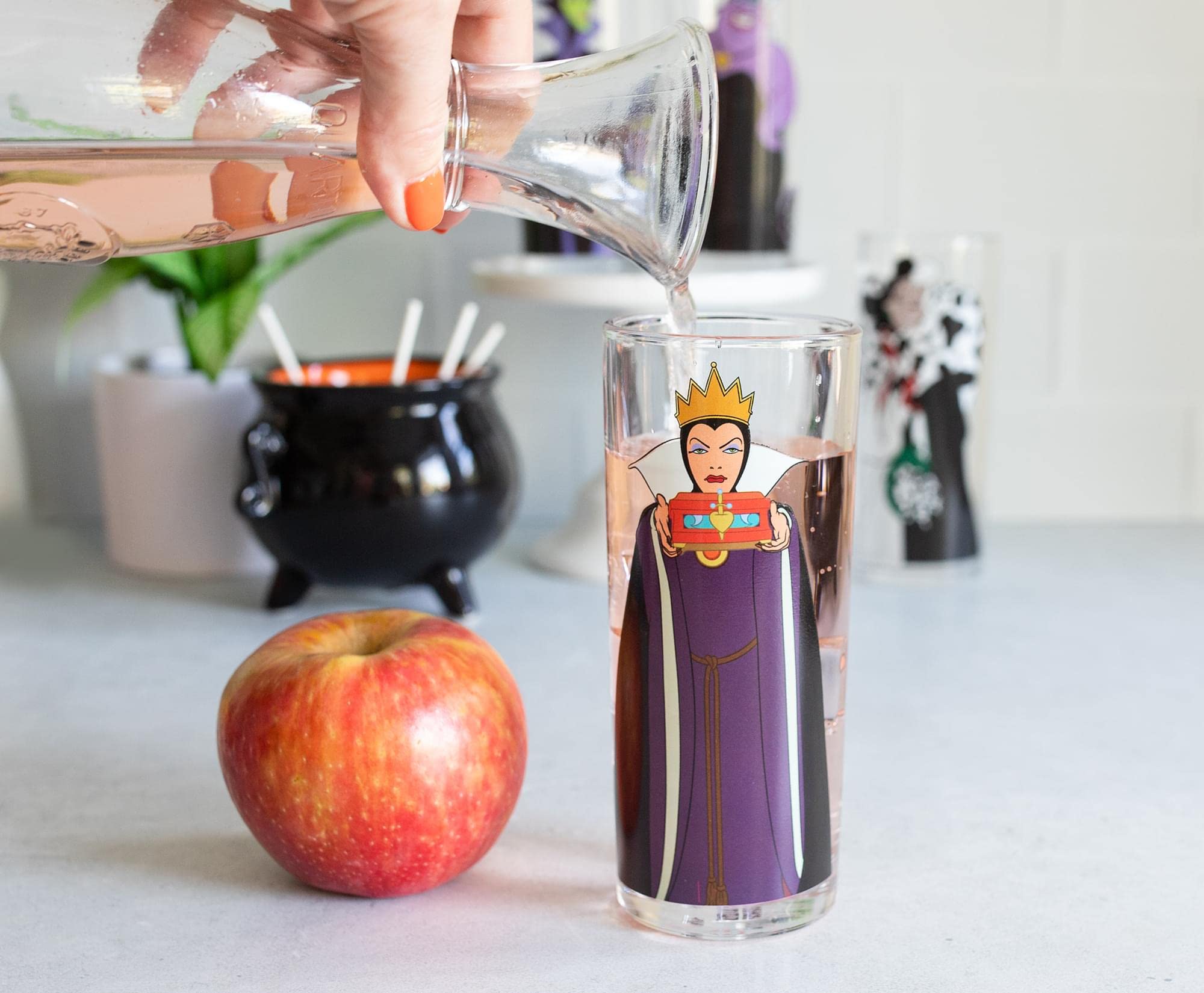 Foto 4 pulgar | Vasos Con Diseño De Villanos De Disney, 300 Ml, Juego De 4 Artículos De Bar Para El Hogar - Venta Internacional.