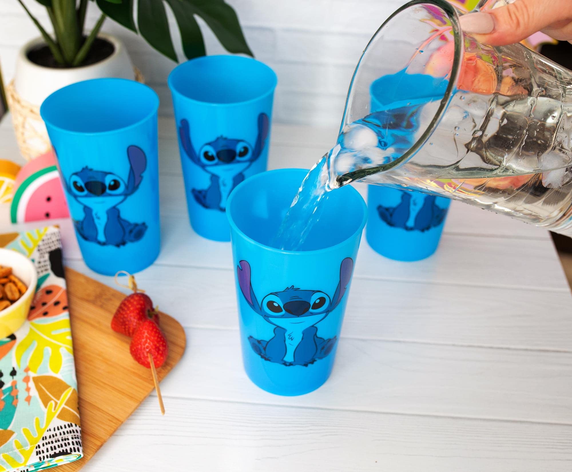 Foto 7 pulgar | Set De Vasos Silver Buffalo Disney Lilo And Stitch Con Cambio De Color - Venta Internacional.