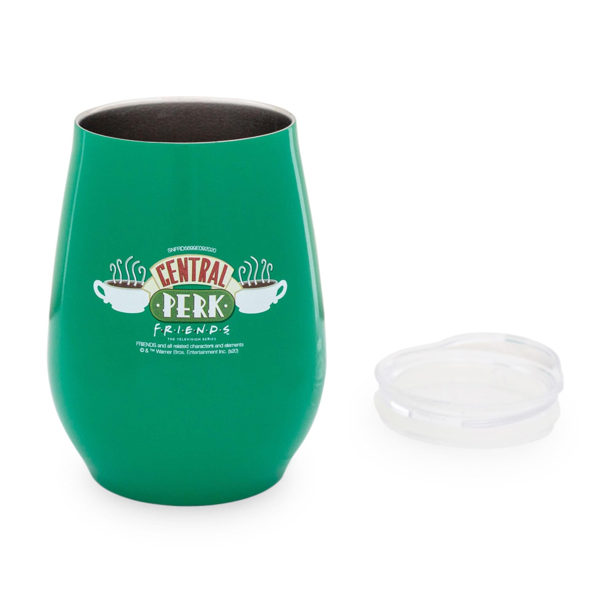Foto 3 pulgar | Vaso De Vino Silver Buffalo Friends Central Perk 300 Ml - Venta Internacional.