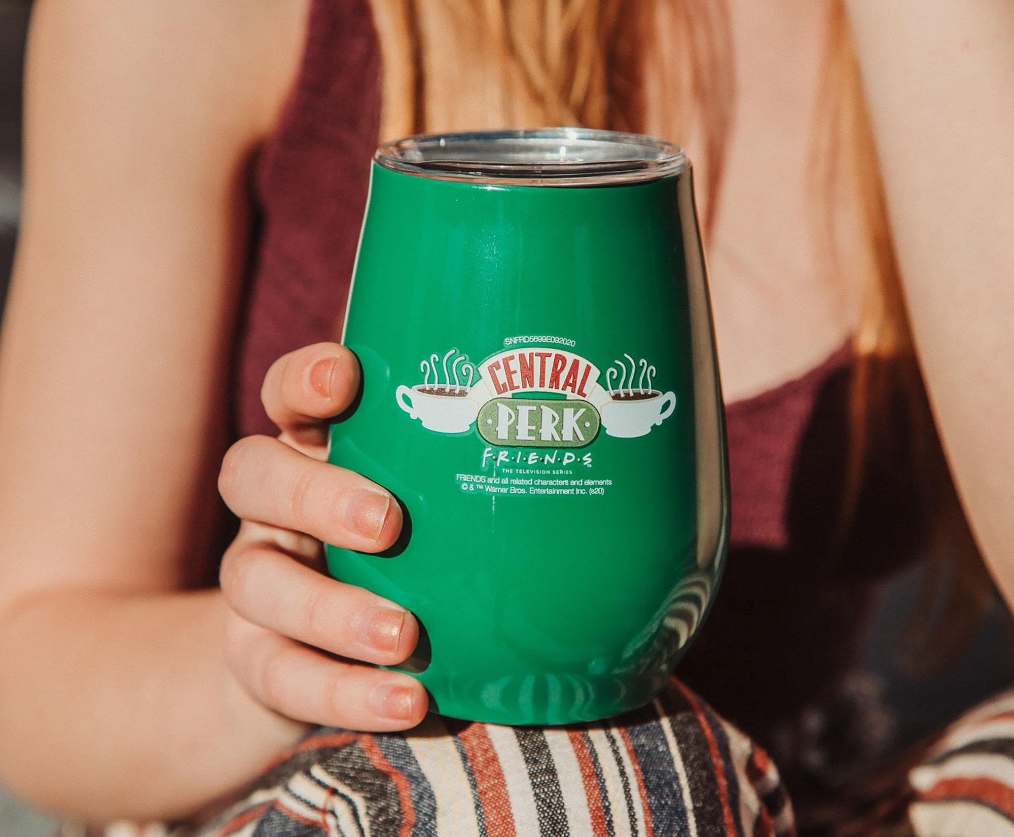 Foto 6 pulgar | Vaso De Vino Silver Buffalo Friends Central Perk 300 Ml - Venta Internacional.