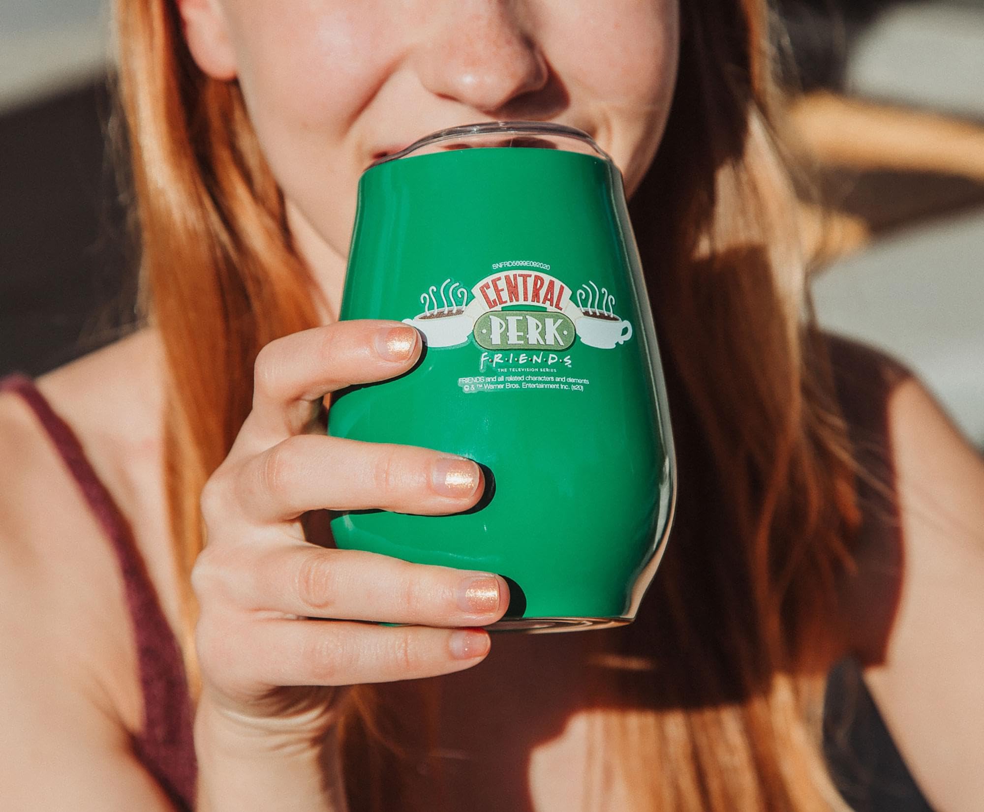 Foto 7 pulgar | Vaso De Vino Silver Buffalo Friends Central Perk 300 Ml - Venta Internacional.