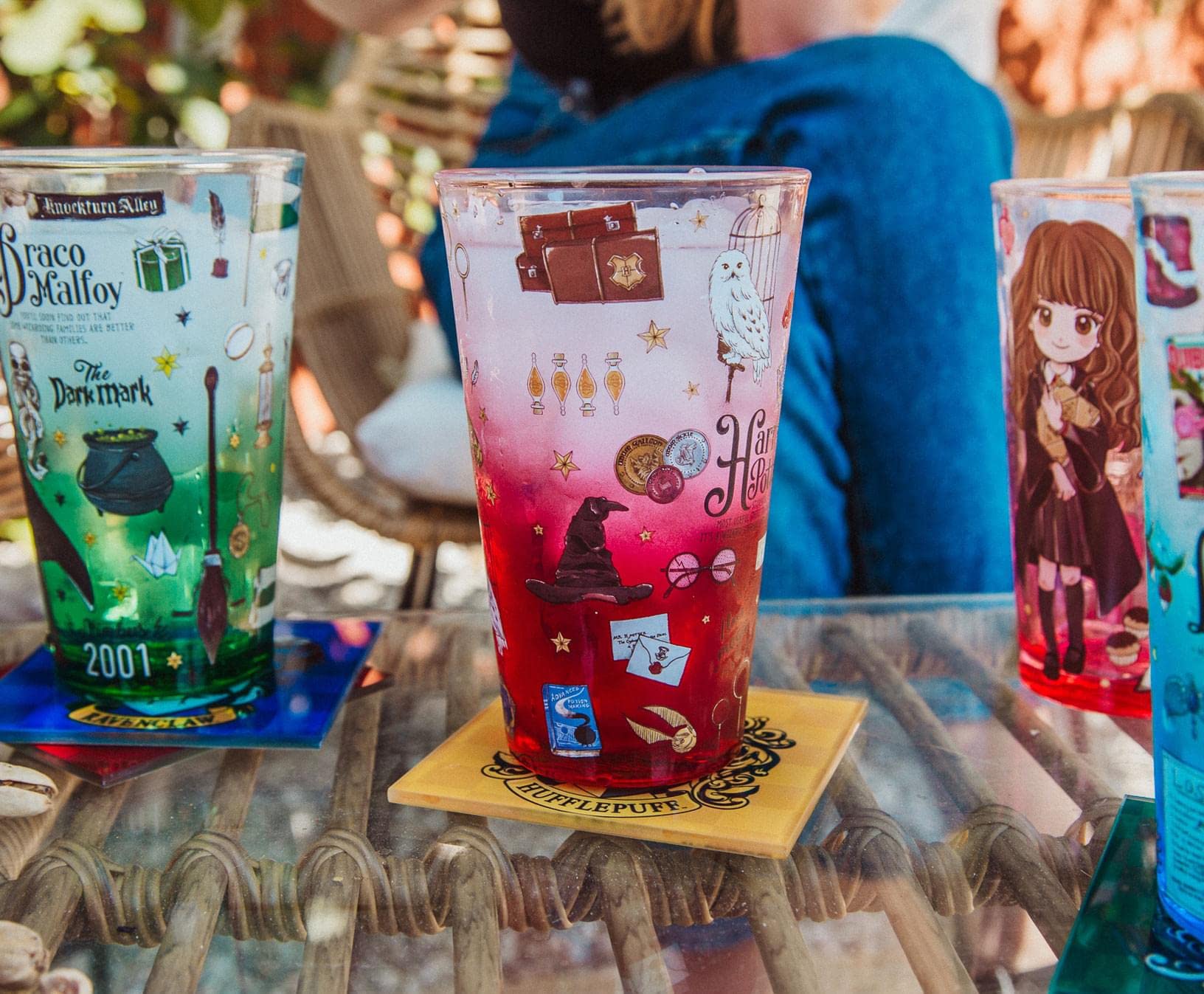Foto 6 pulgar | Vasos De Cerveza Plateados Con Personajes Mágicos De Harry Potter De Buffalo - Venta Internacional.
