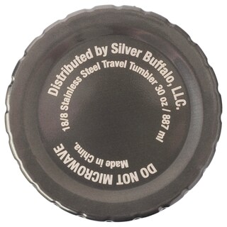 Foto 5 | Vaso Silver Buffalo De Doble Pared Con Aislamiento Al Vacío, 900 Ml - Venta Internacional.