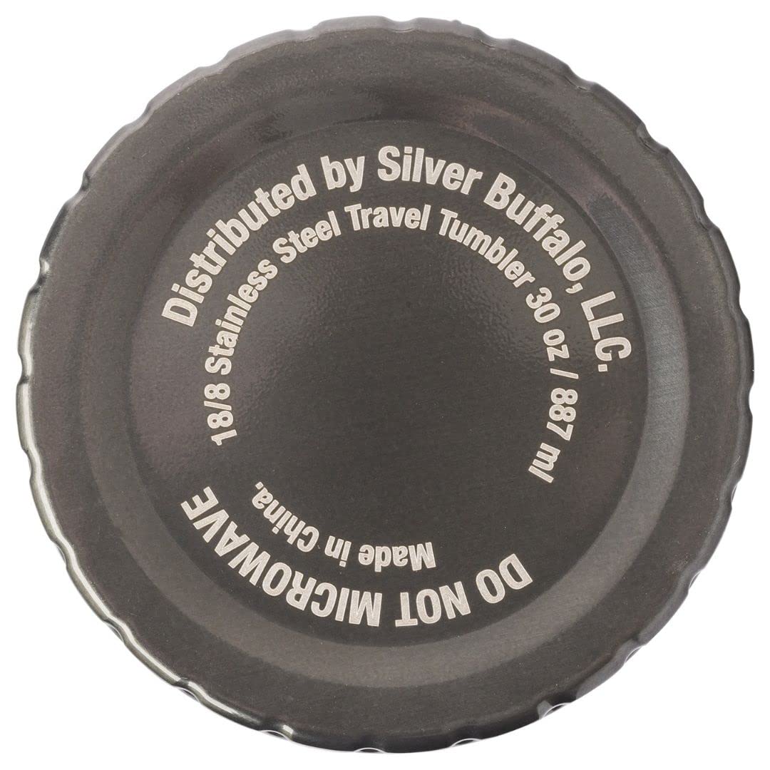 Foto 6 | Vaso Silver Buffalo De Doble Pared Con Aislamiento Al Vacío, 900 Ml - Venta Internacional.