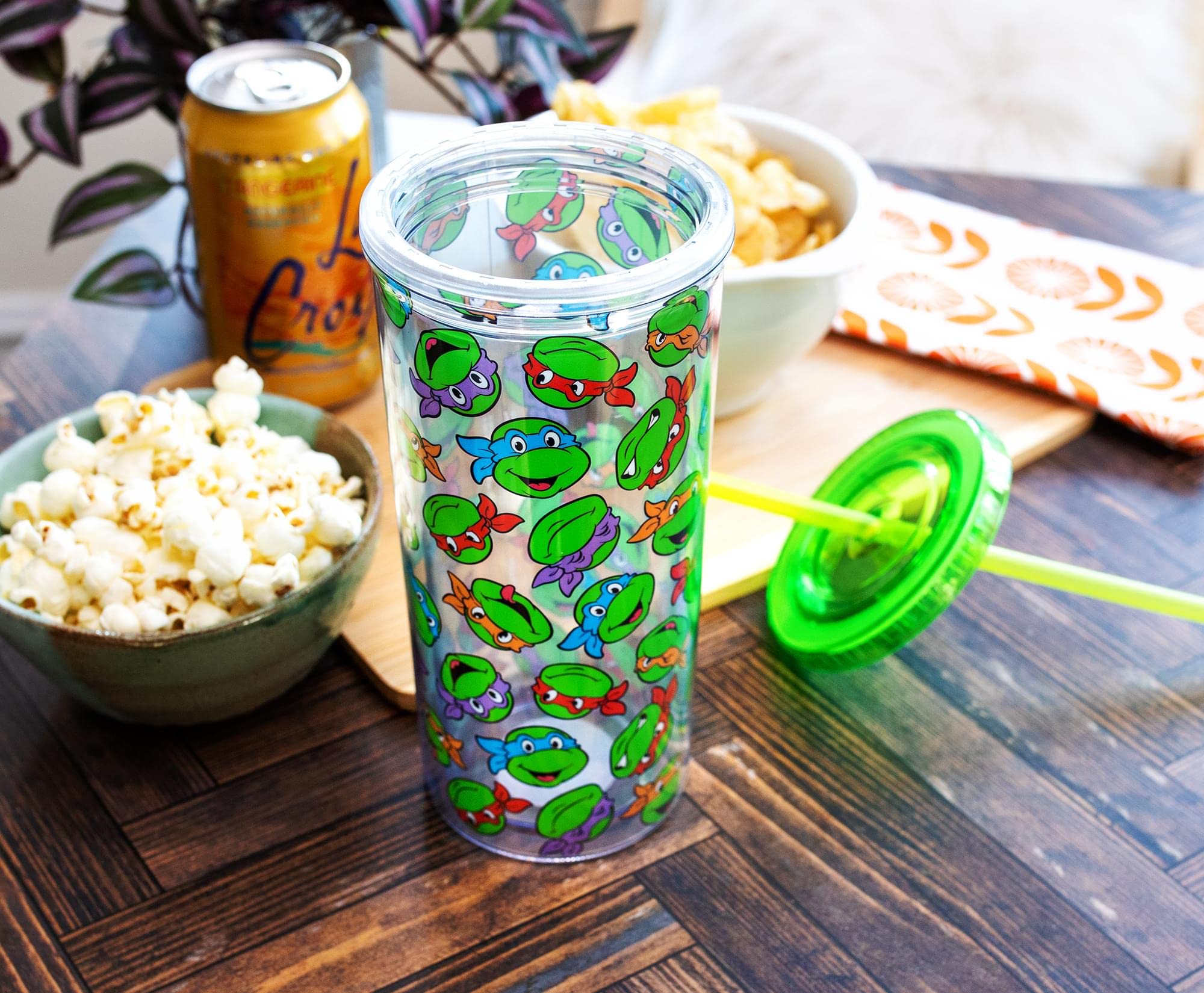 Foto 6 pulgar | Vaso Carnival Cup Plateado De Buffalo Teenage Mutant Ninja Turtles - Venta Internacional.