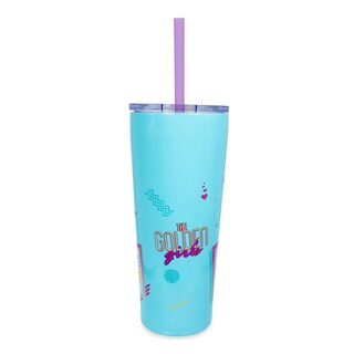 Foto 3 | Vaso Plateado Buffalo Golden Girls Retro De Acero Inoxidable De 650 Ml - Venta Internacional.