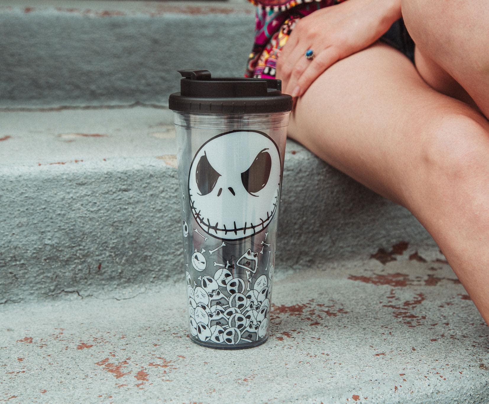 Foto 7 pulgar | Vaso De Viaje Plateado Buffalo Disney Nightmare Before Christmas Jack, 700 Ml - Venta Internacional.