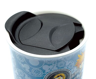 Foto 3 | Taza De Viaje De Cerámica Plateada Buffalo Kingdom Hearts, 10 Ml - Venta Internacional.