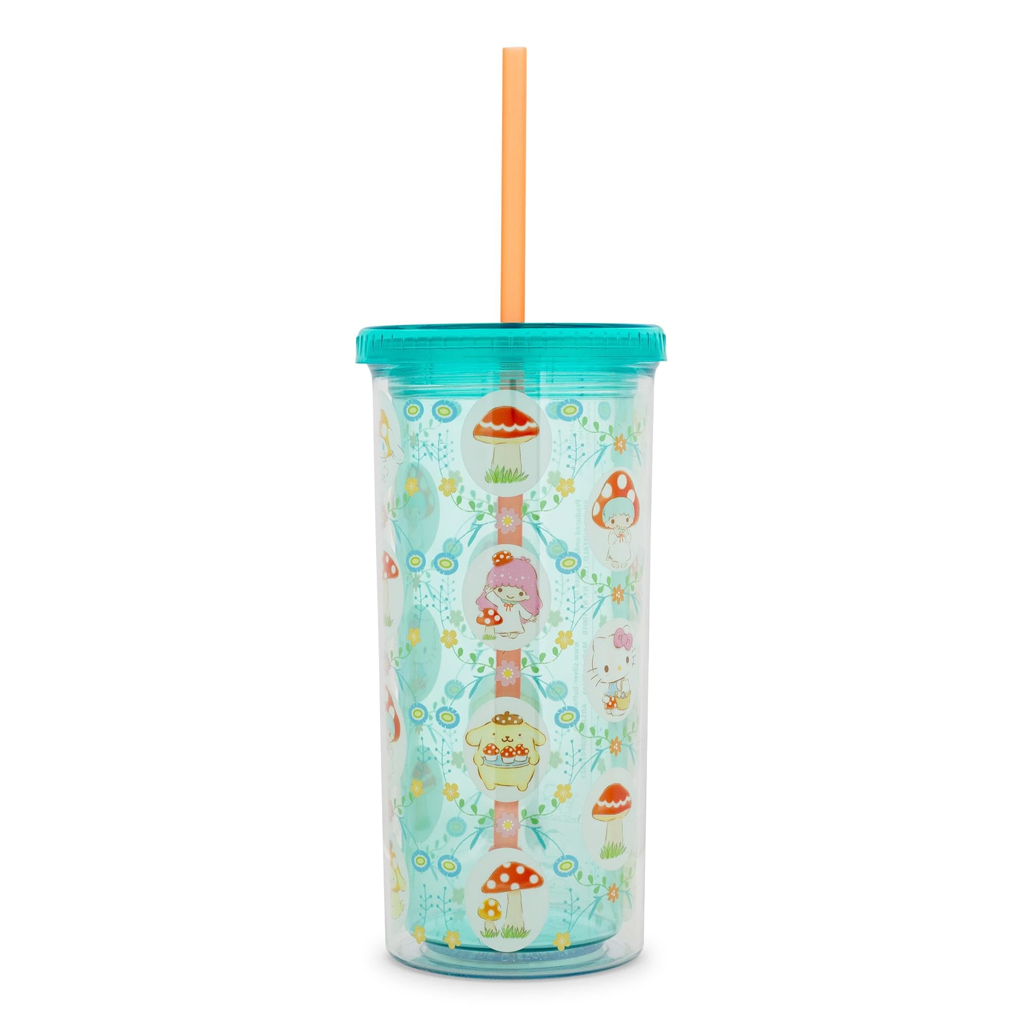 Foto 3 pulgar | Copa Carnival Cup Silver Buffalo Sanrio Hello Kitty De 600 Ml Con Tapa - Venta Internacional.
