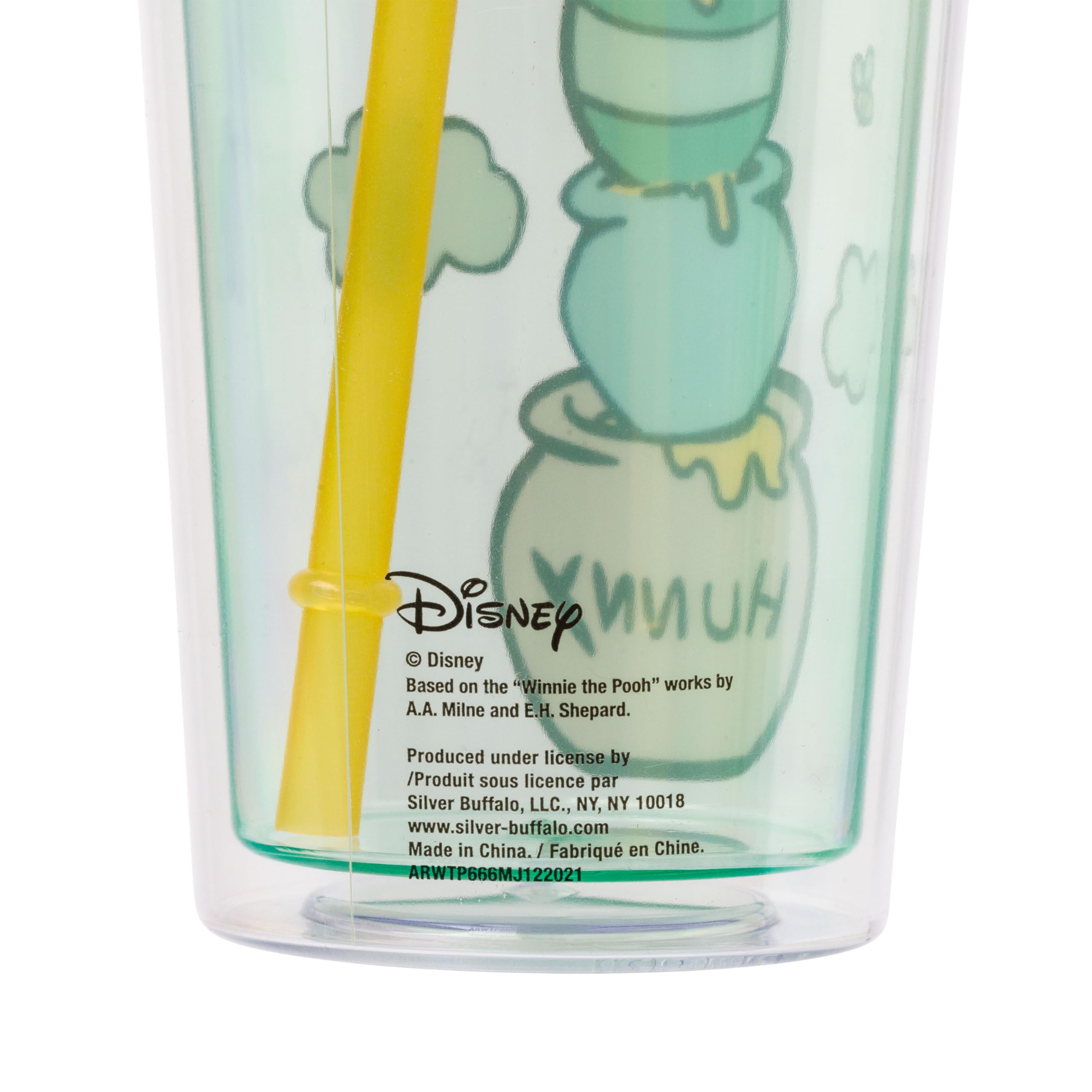 Foto 4 pulgar | Bote Cold Cup Silver Buffalo Winnie The Pooh Hunny De 700 Ml - Venta Internacional.