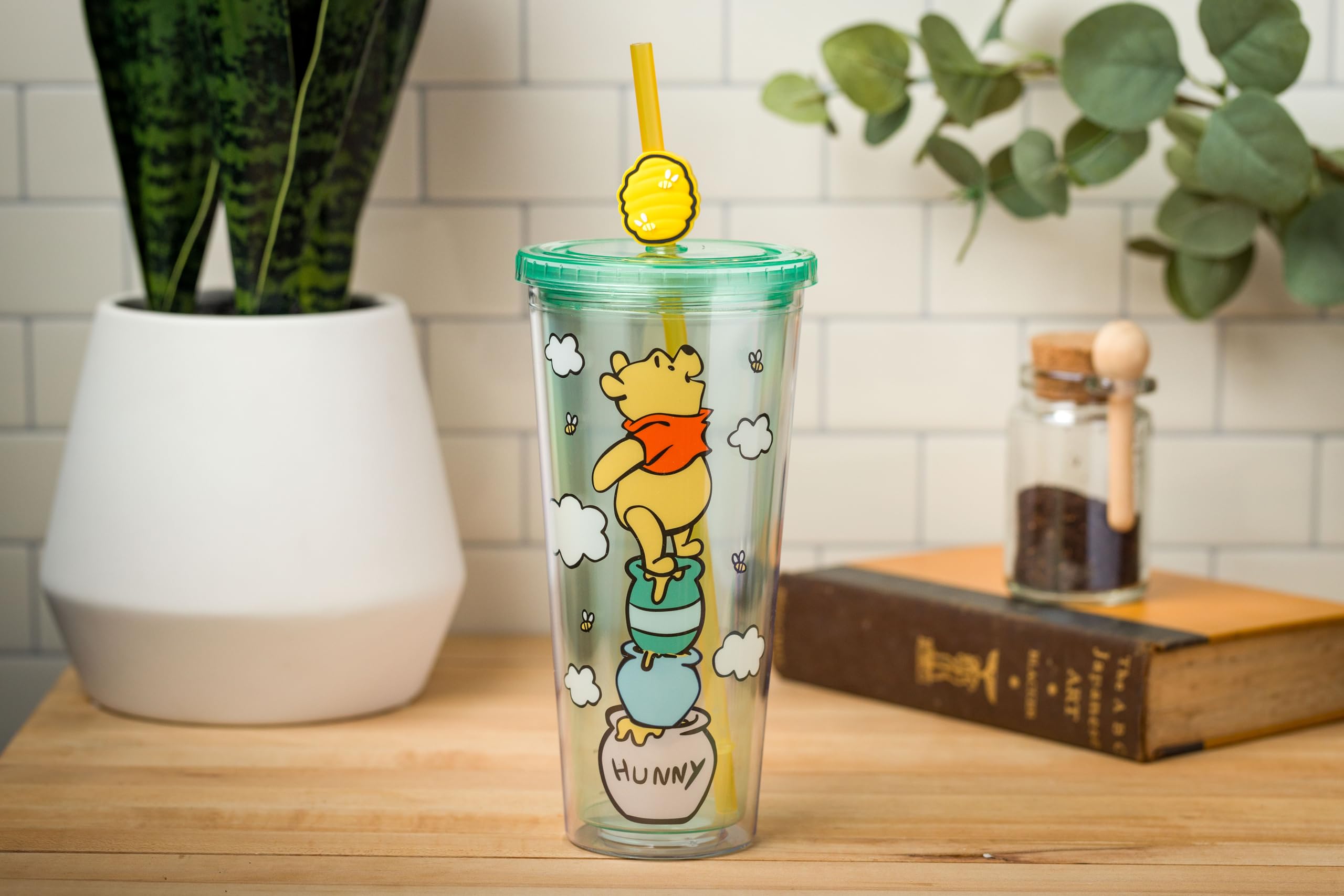 Foto 5 pulgar | Bote Cold Cup Silver Buffalo Winnie The Pooh Hunny De 700 Ml - Venta Internacional.