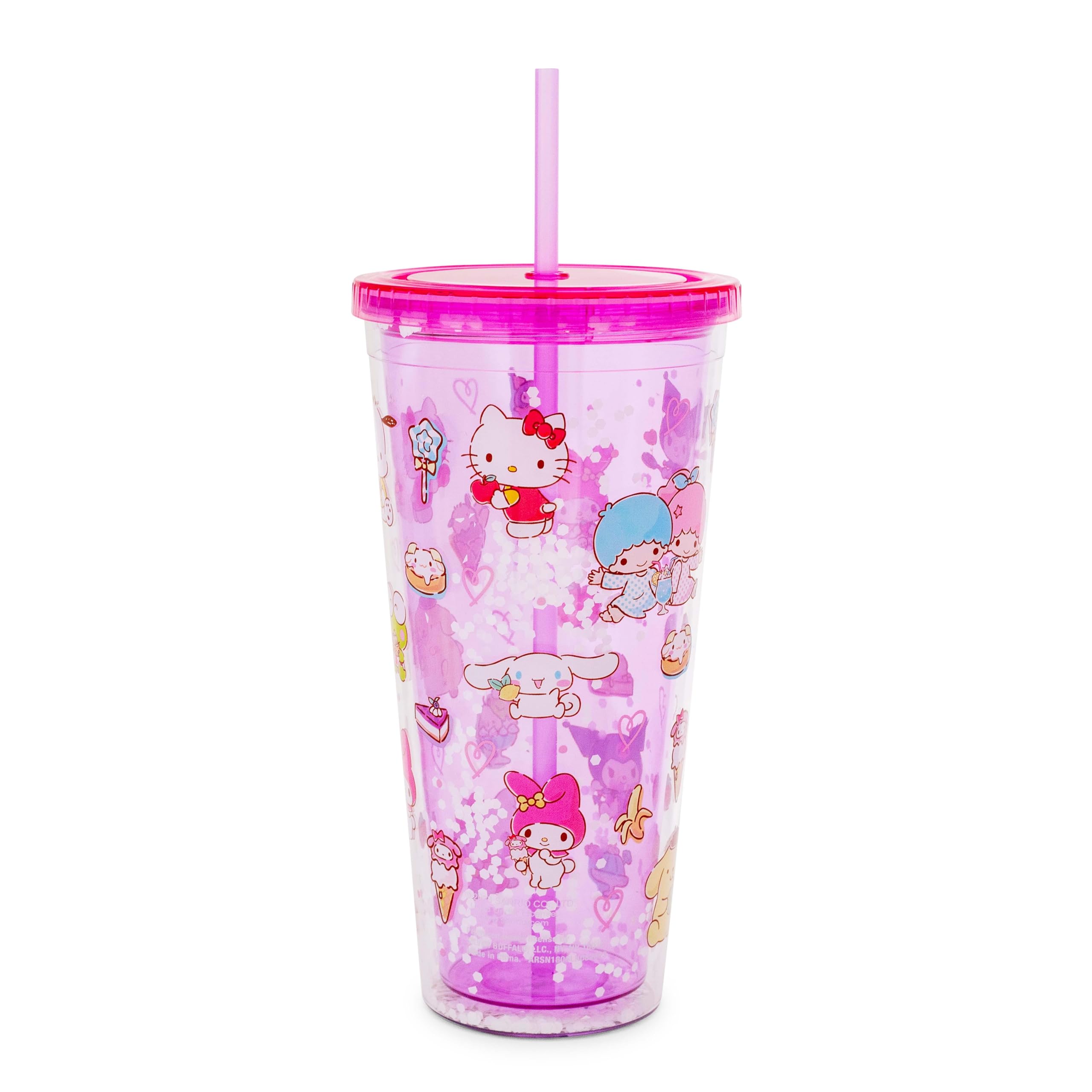 Foto 2 pulgar | Carnival Cup Silver Buffalo Sanrio Hello Kitty 32 Ml Con Tapa - Venta Internacional.