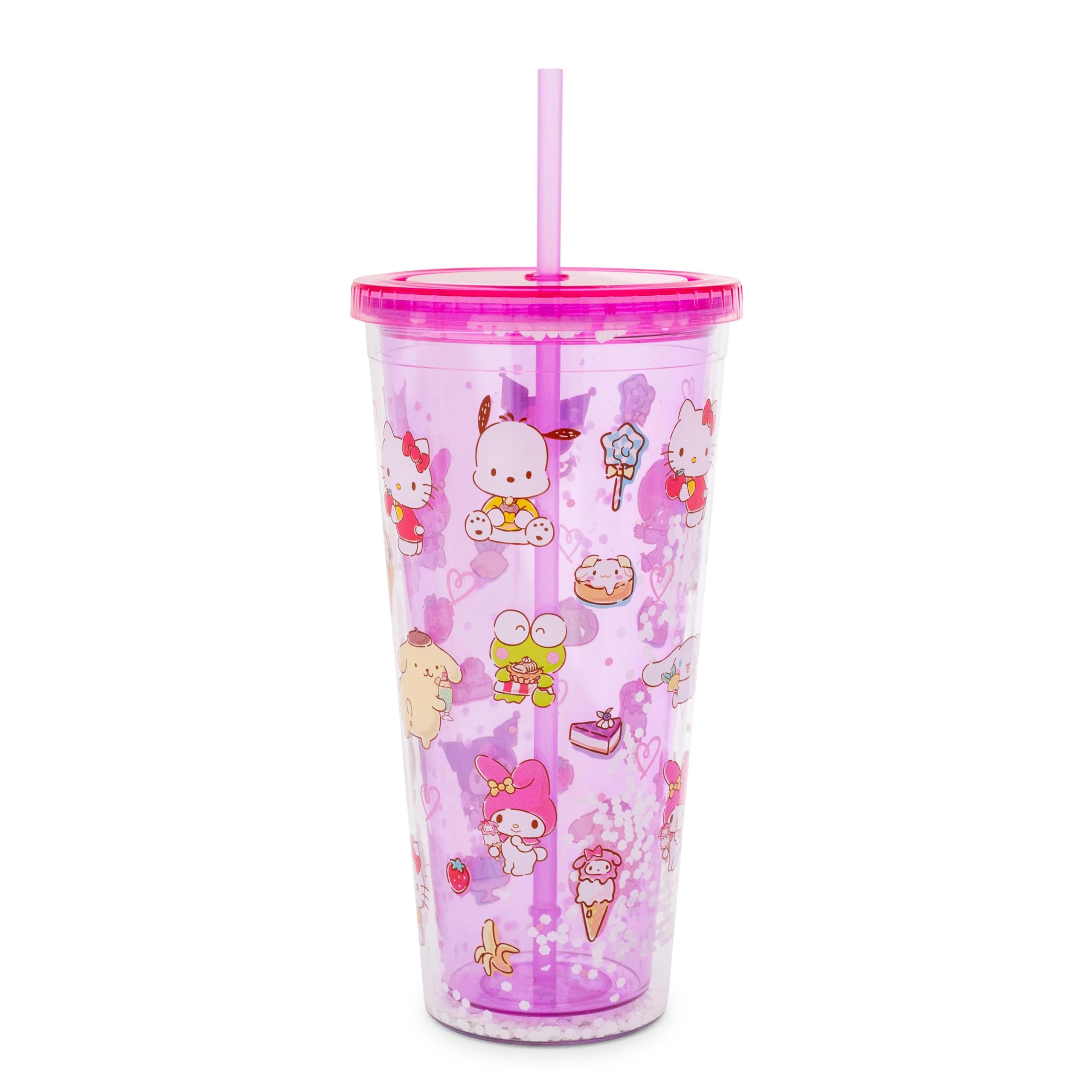 Foto 3 pulgar | Carnival Cup Silver Buffalo Sanrio Hello Kitty 32 Ml Con Tapa - Venta Internacional.