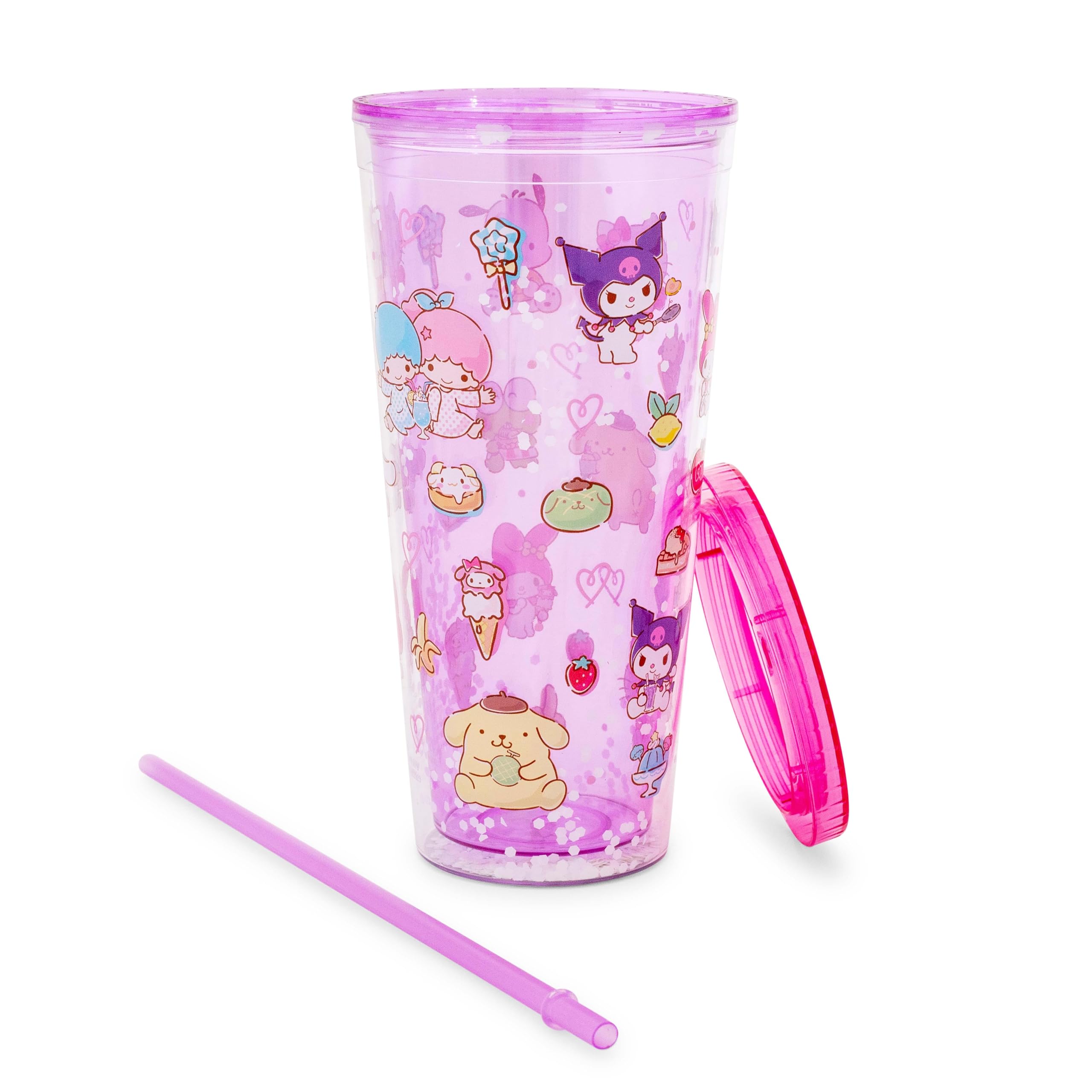 Foto 4 pulgar | Carnival Cup Silver Buffalo Sanrio Hello Kitty 32 Ml Con Tapa - Venta Internacional.