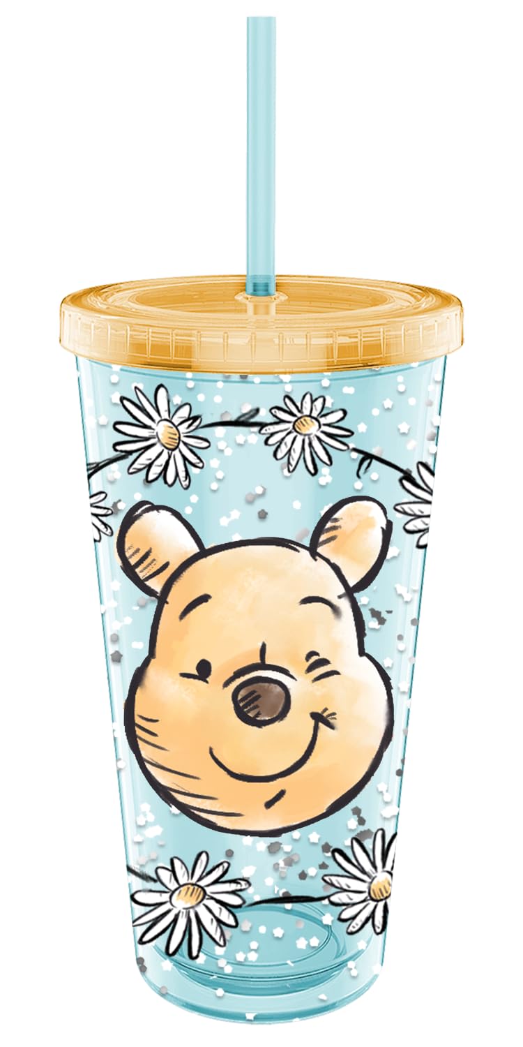 Foto 2 pulgar | Vaso Frío Plateado Buffalo Disney Winnie The Pooh 950 Ml - Venta Internacional.