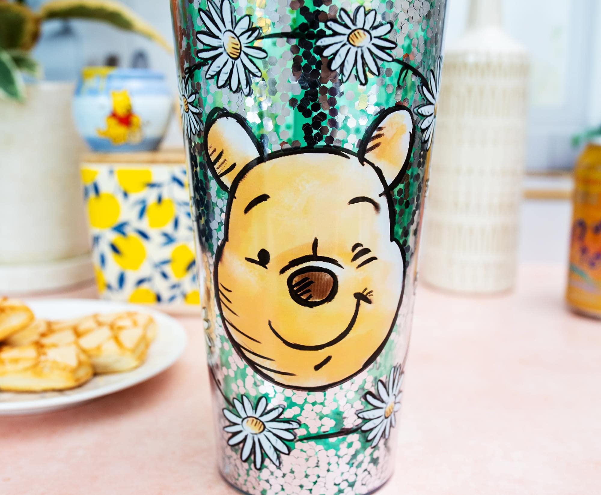 Foto 3 pulgar | Vaso Frío Plateado Buffalo Disney Winnie The Pooh 950 Ml - Venta Internacional.